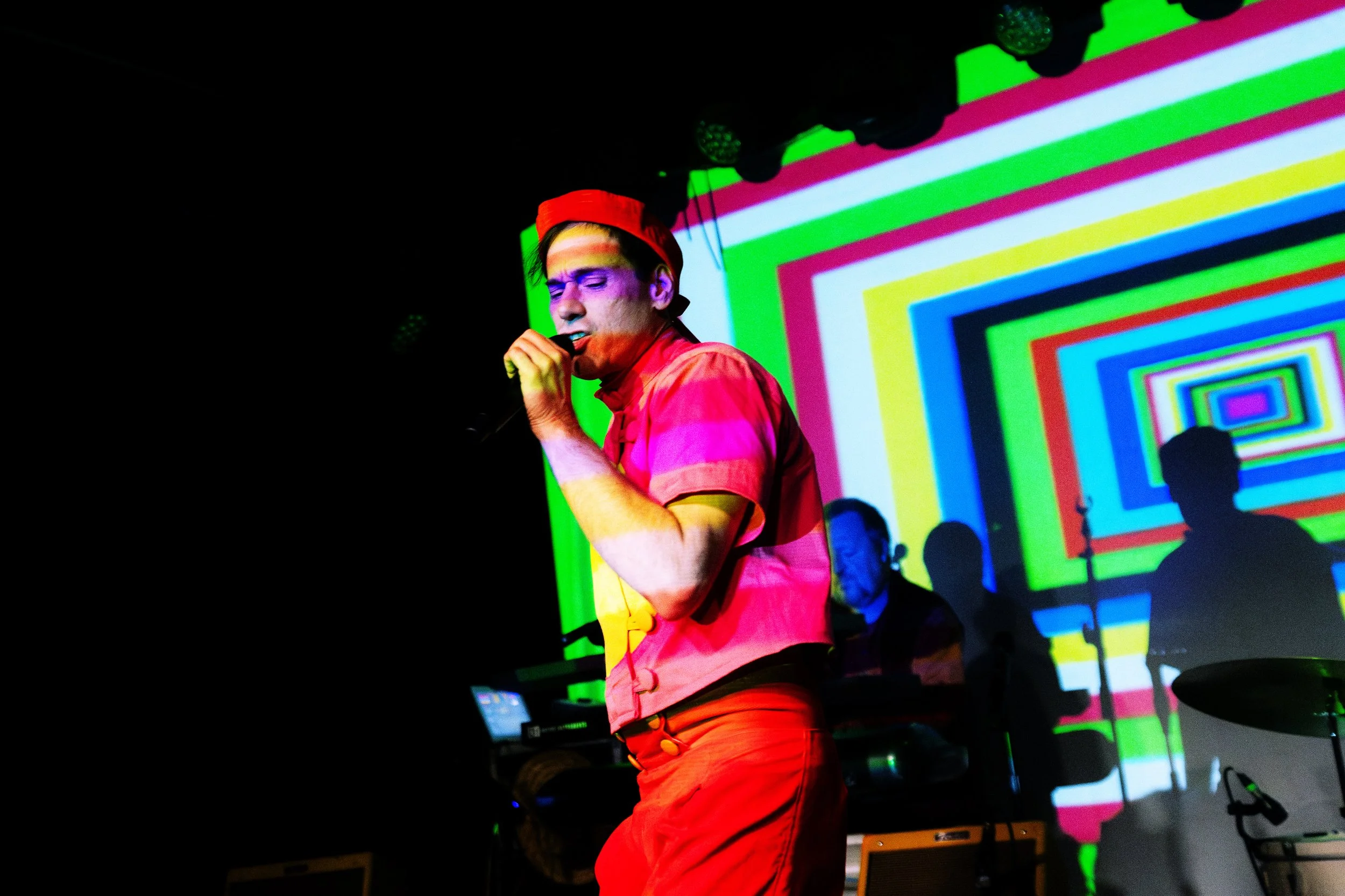  NASHVILLE, TENNESSEE - July 21: Of Montreal returns to Cannery Hall in support of their new album  Aethermead . (Photo by Dylan Basden for Pretty Nifty) 