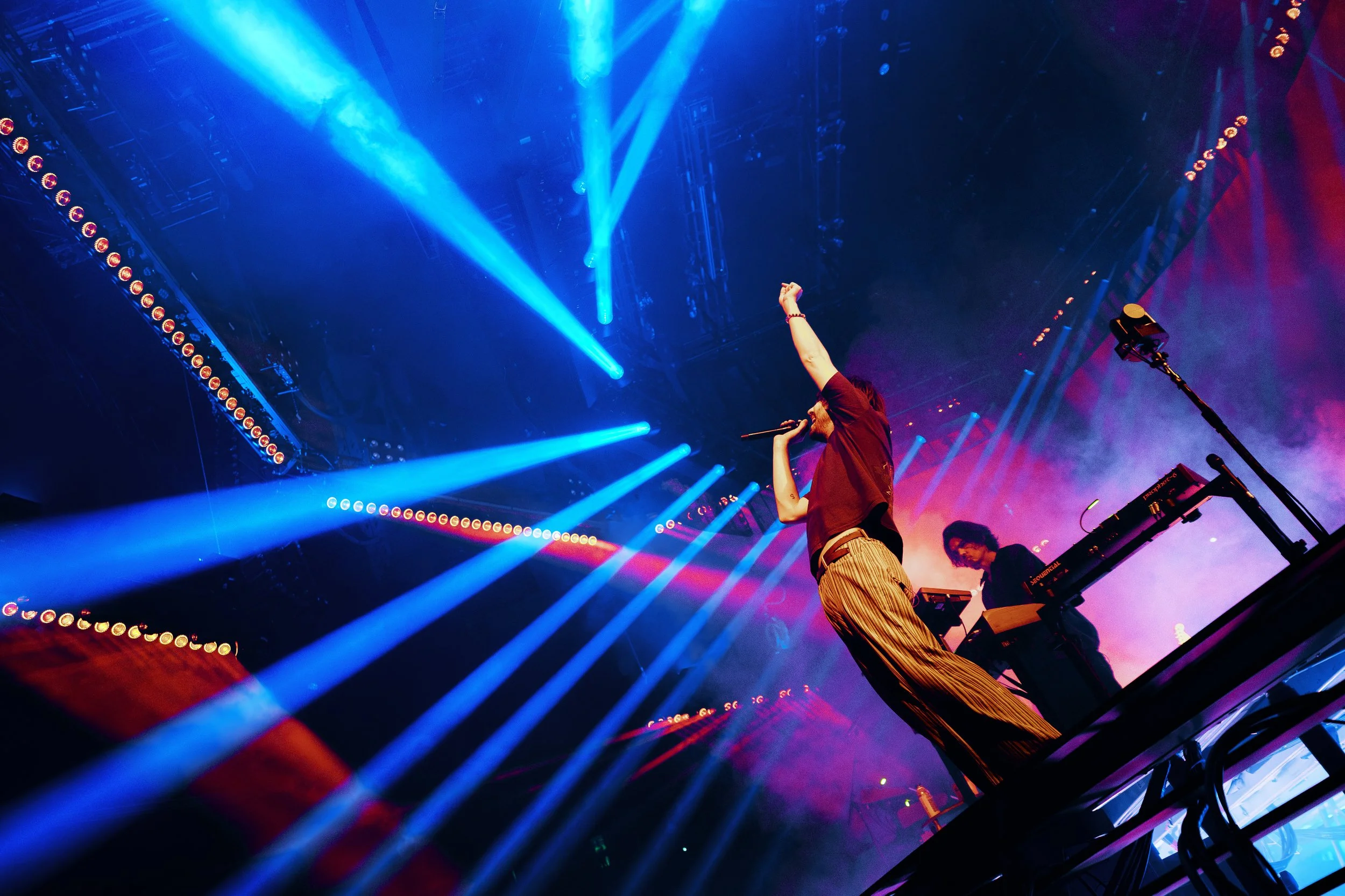  NASHVILLE, TENNESSEE - August 5: Tame Impala performs night two of their sold-out two-night stand at Bridgestone Arena. (Photo by Dylan Basden for Pretty Nifty) 
