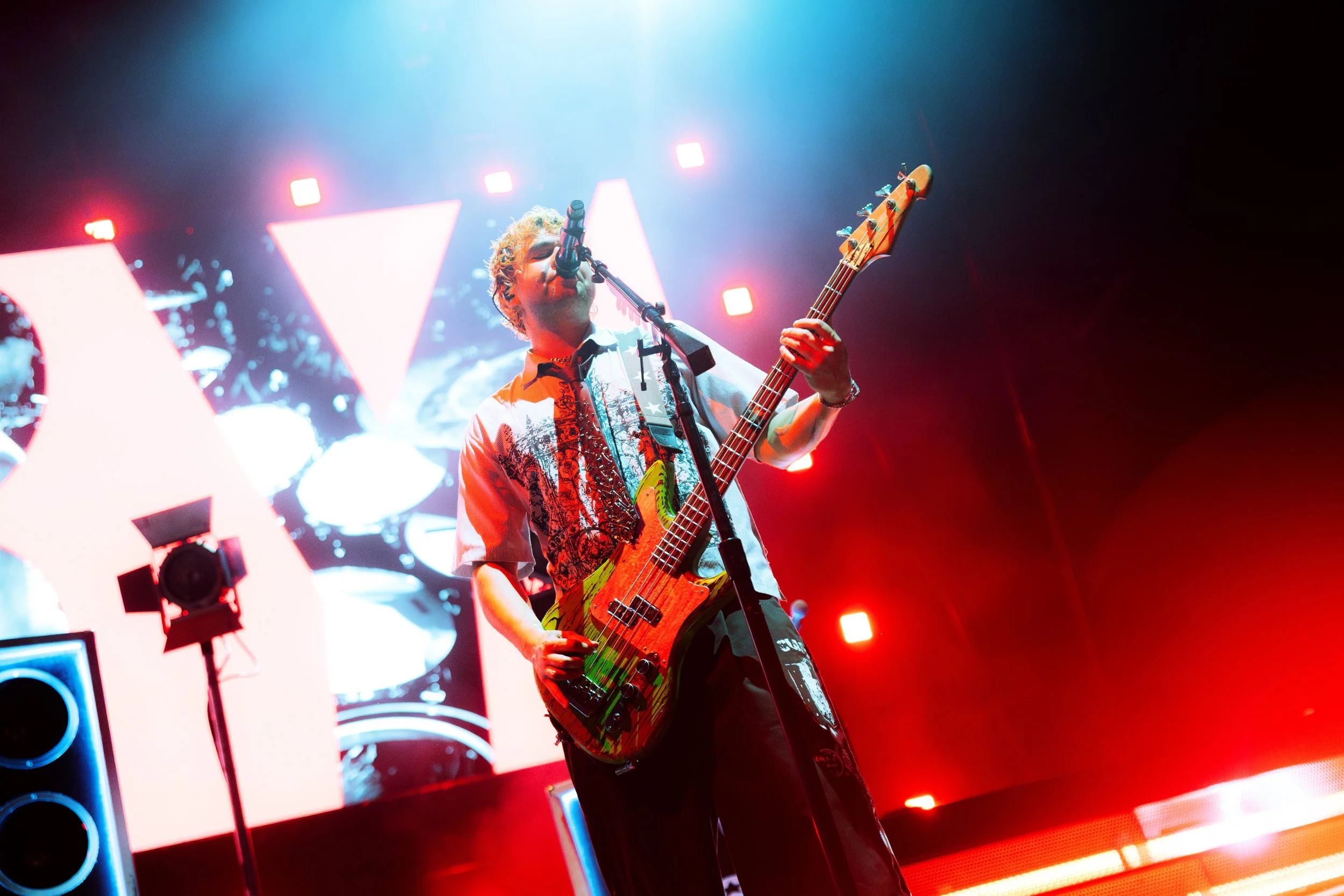  BIRMINGHAM, ALABAMA - August 16: 5 Seconds of Summer bring their “EVERYONE’S A STAR!” Tour to Coca-Cola Amphitheater. (Photo by Dylan Basden for Pretty Nifty) 
