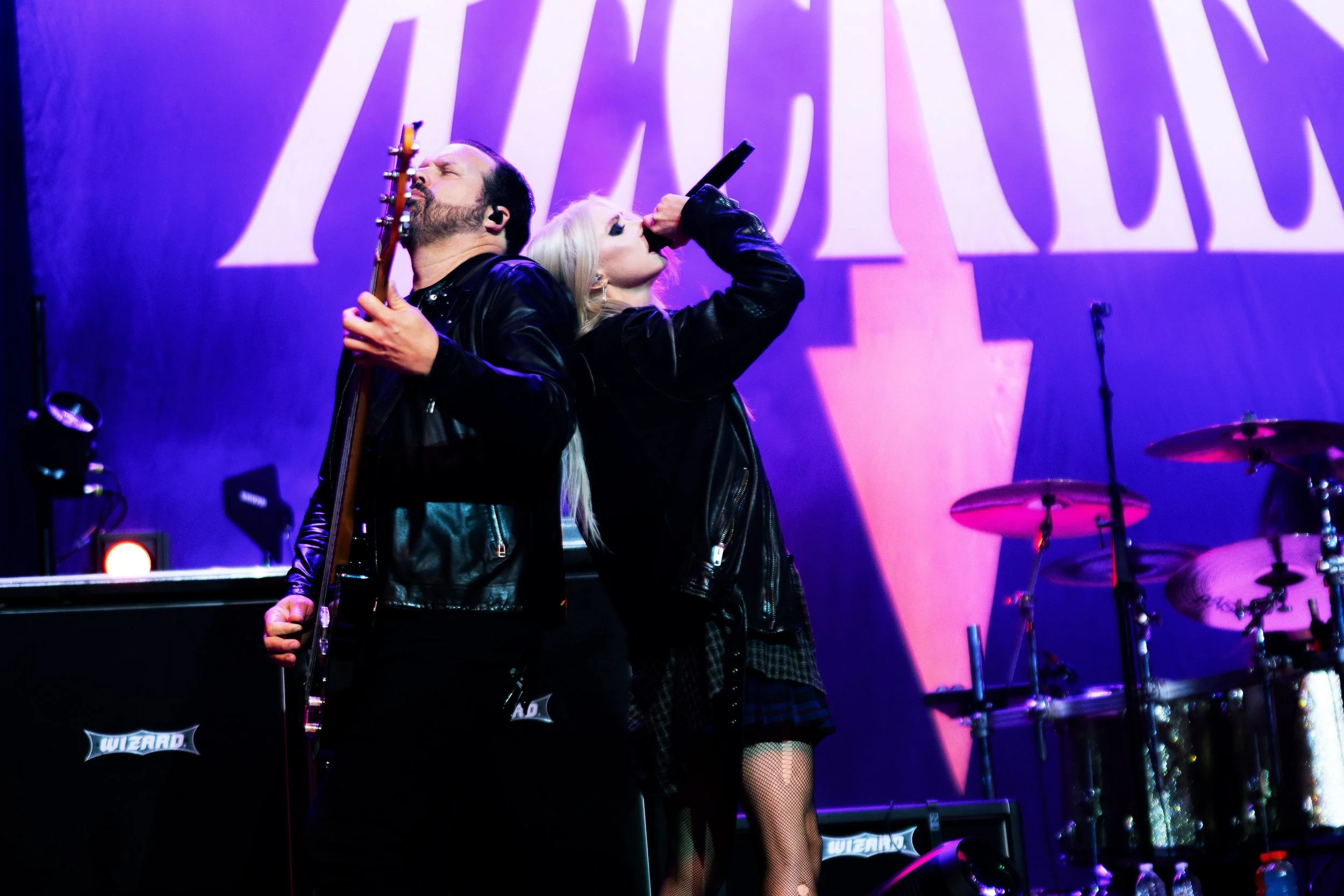  NASHVILLE, TENNESSEE - September 3: The Pretty Reckless headline Ryman Auditorium on their “Dear God” tour. (Photo by Dylan Basden for Pretty Nifty) 
