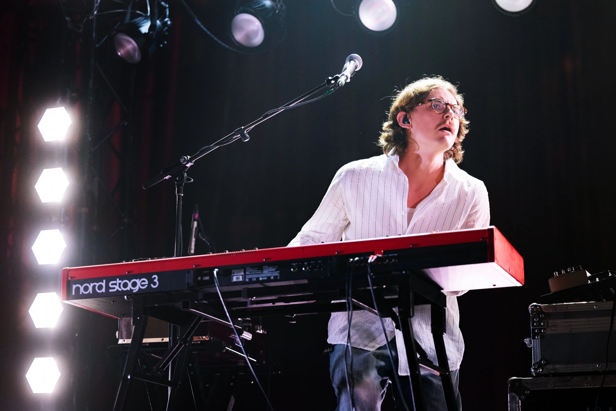  NASHVILLE, TENNESSEE - August 21: Chance Peña sells out Brooklyn Bowl to wrap up his U.S. headline tour. (Photo by Dylan Basden for Pretty Nifty) 