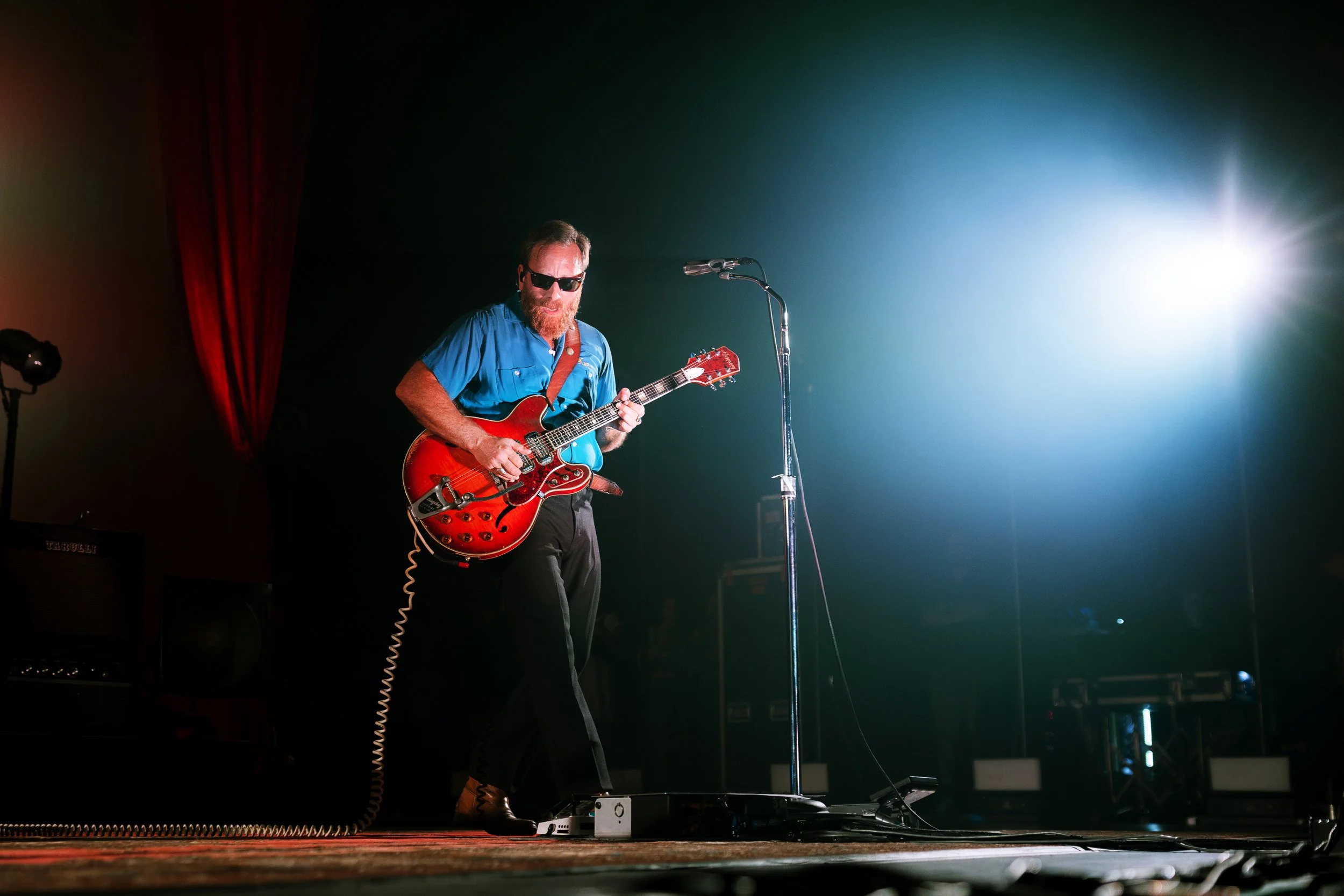  NASHVILLE, TENNESSEE - August 7: The Black Keys perform night two of their back-to-back headline run at The Pinnacle. (Photo by Dylan Basden for Pretty Nifty) 