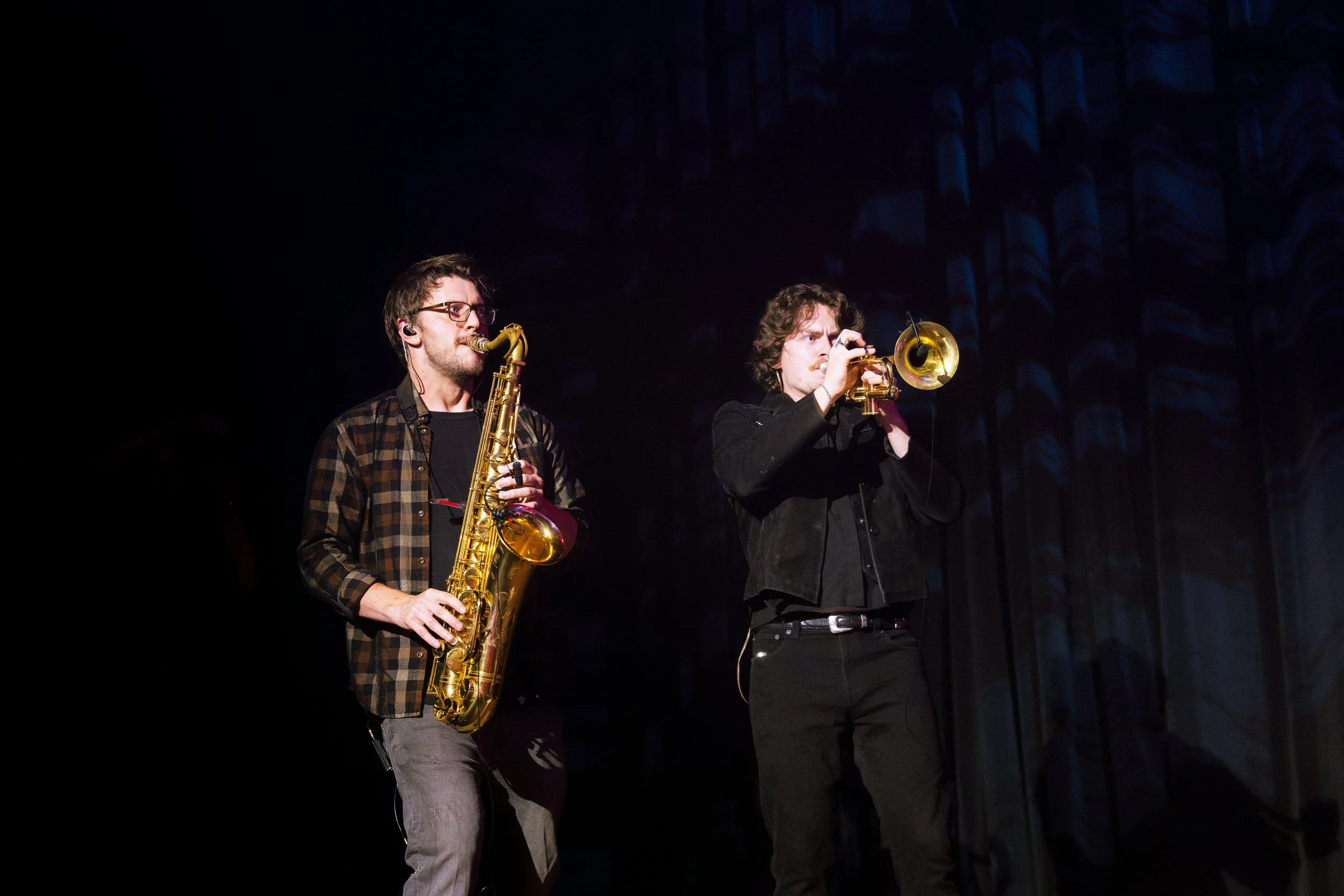 NASHVILLE, TENNESSEE - September 13: The War and Treaty perform at their Ryman Auditorium headline debut. (Photo by Dylan Basden for Pretty Nifty) 