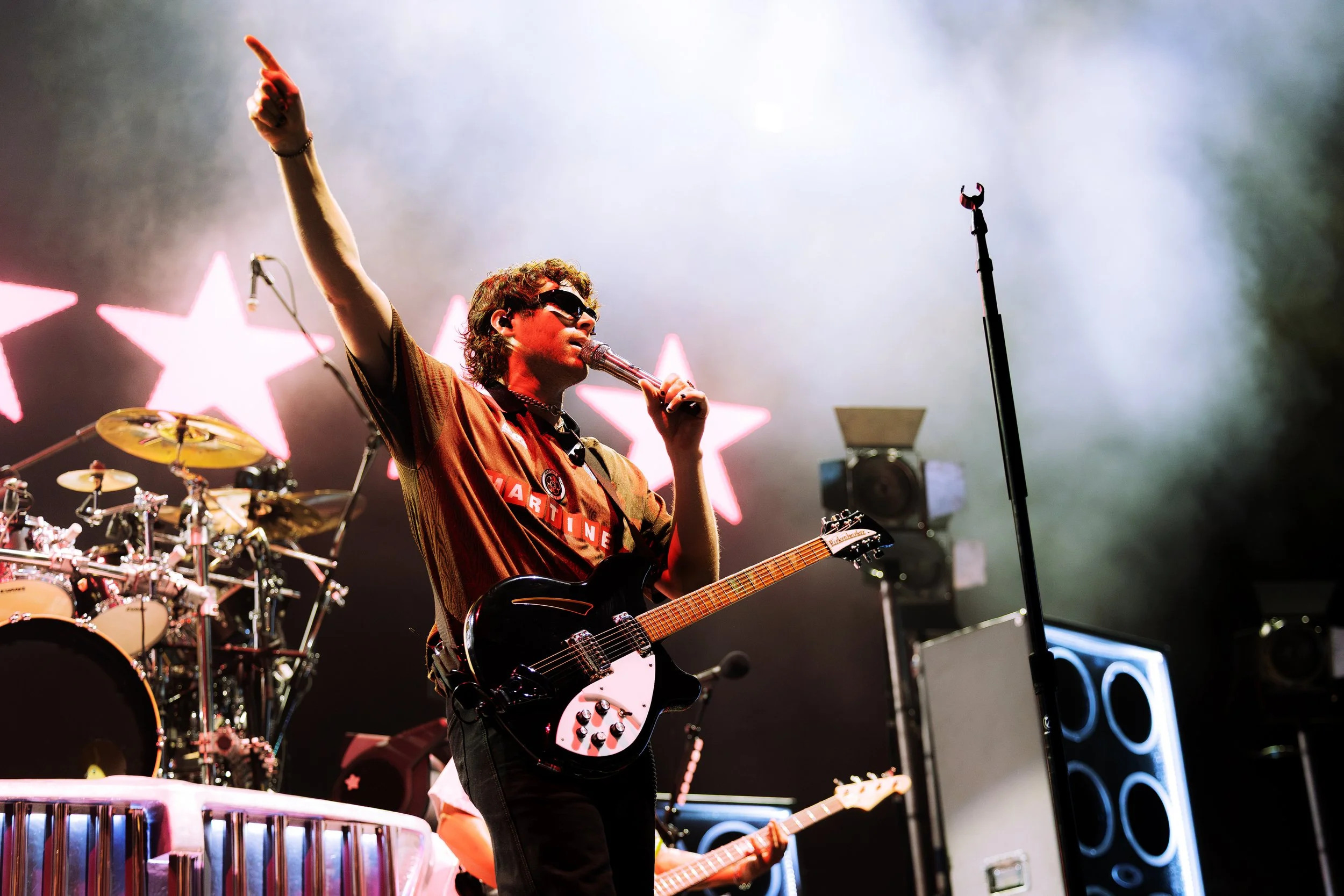  BIRMINGHAM, ALABAMA - August 16: 5 Seconds of Summer bring their “EVERYONE’S A STAR!” Tour to Coca-Cola Amphitheater. (Photo by Dylan Basden for Pretty Nifty) 