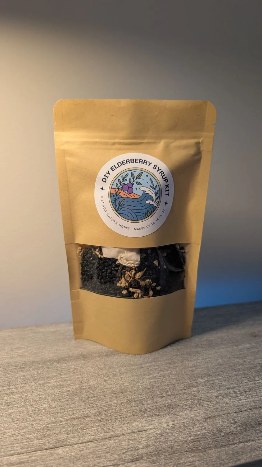 DIY Organic Elderberry Syrup Kit