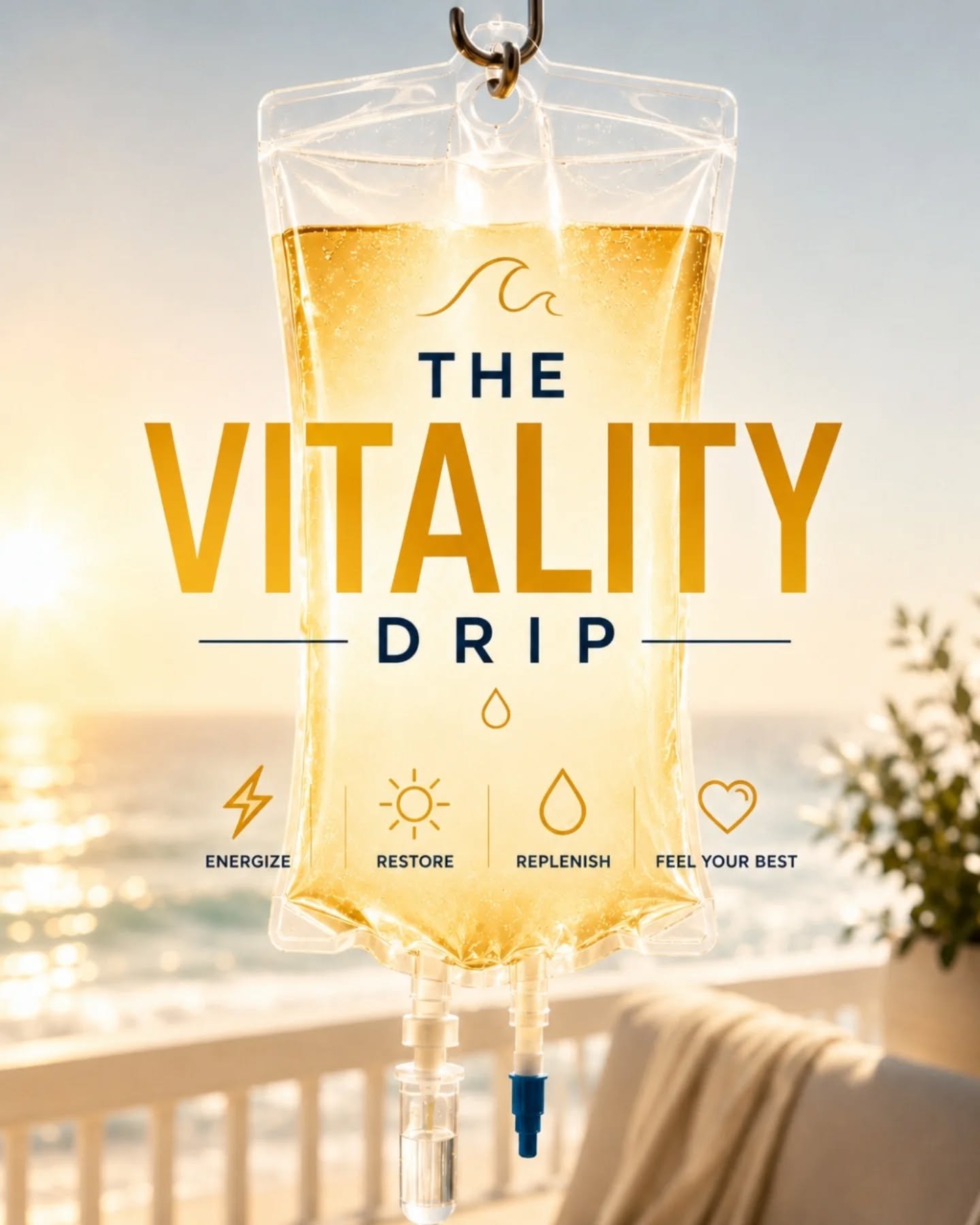 ⚡️ The Vitality Drip was designed for the people doing all the things... while running on empty.

Whether it&rsquo;s stress, travel, burnout, long weeks, low energy, mental fatigue, or just feeling depleted lately... supportive hydration + nutrients 