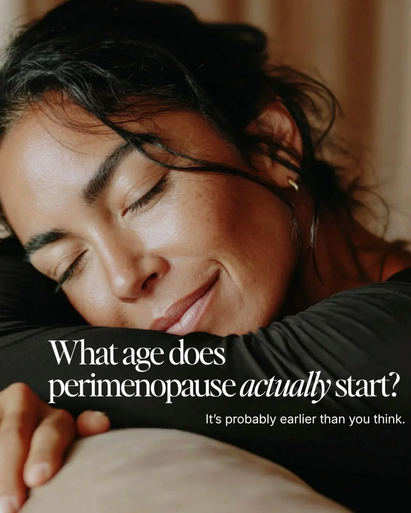 &ldquo;Am I too young for perimenopause?&rdquo;

We hear this all the time, and the answer is often no.

Perimenopause can begin in the late 30s or early 40s for many people, even if periods haven&rsquo;t stopped.

The challenge?
Symptoms are often s