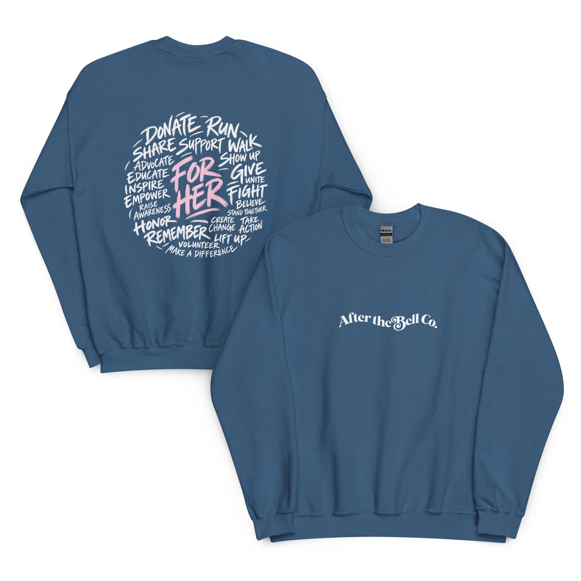 Wear it FOR HER Crewneck | 2026 BCAM | Donate to Metavivor