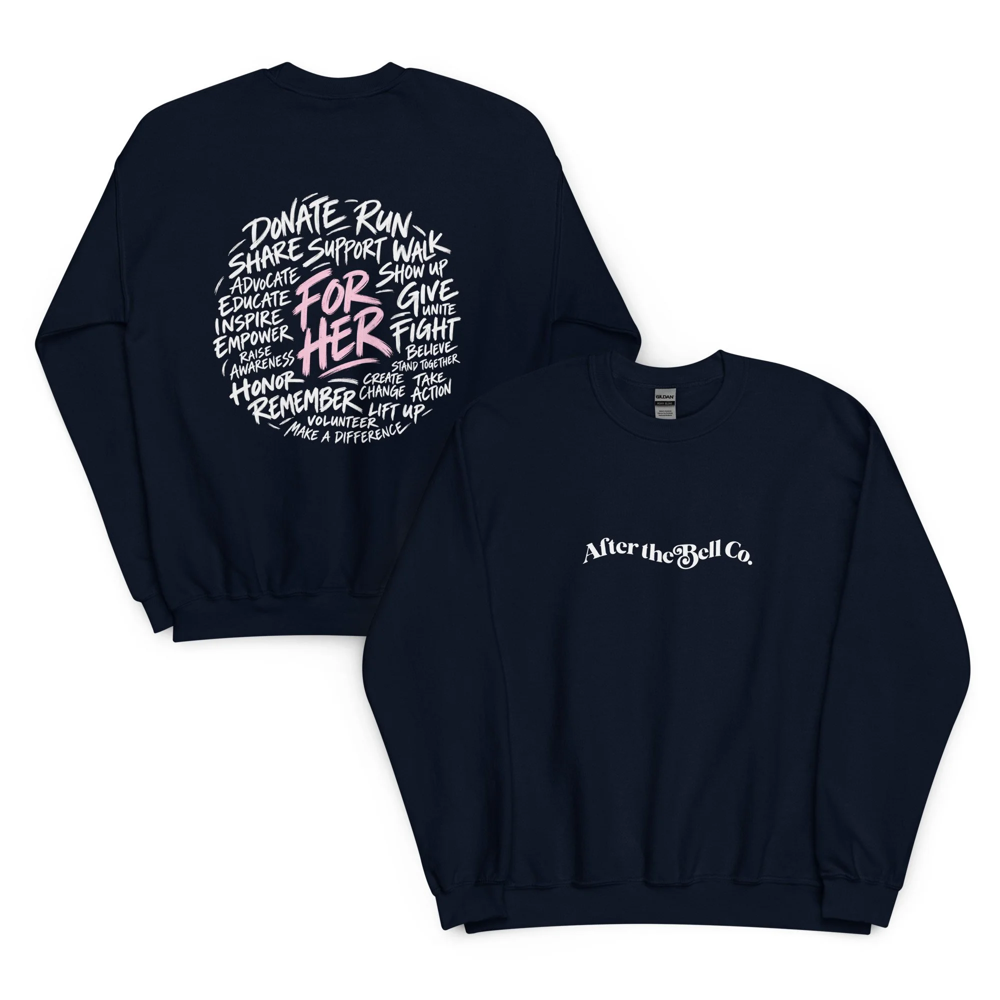 Wear it FOR HER Crewneck | 2026 BCAM | Donate to Metavivor