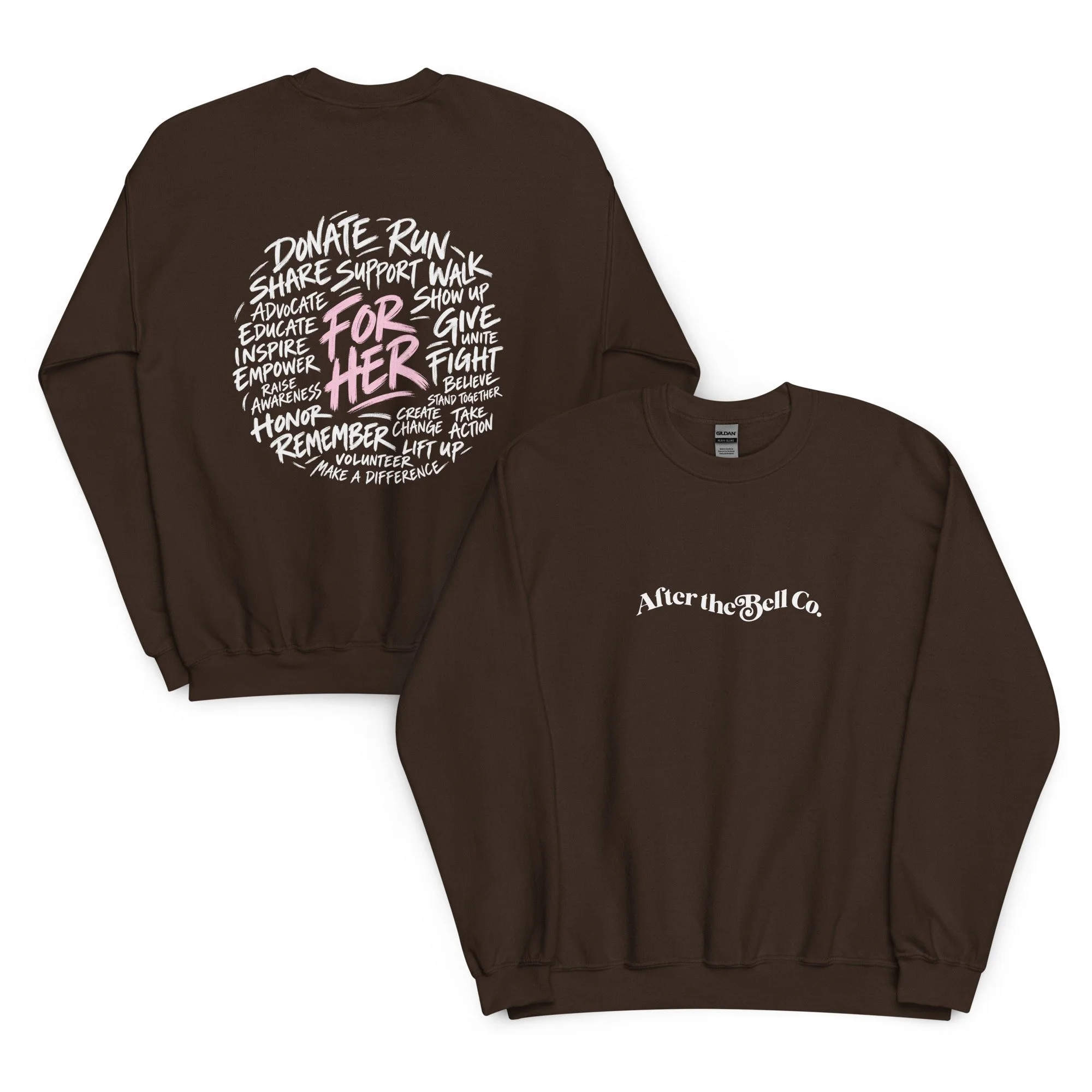 Wear it FOR HER Crewneck | 2026 BCAM | Donate to Metavivor