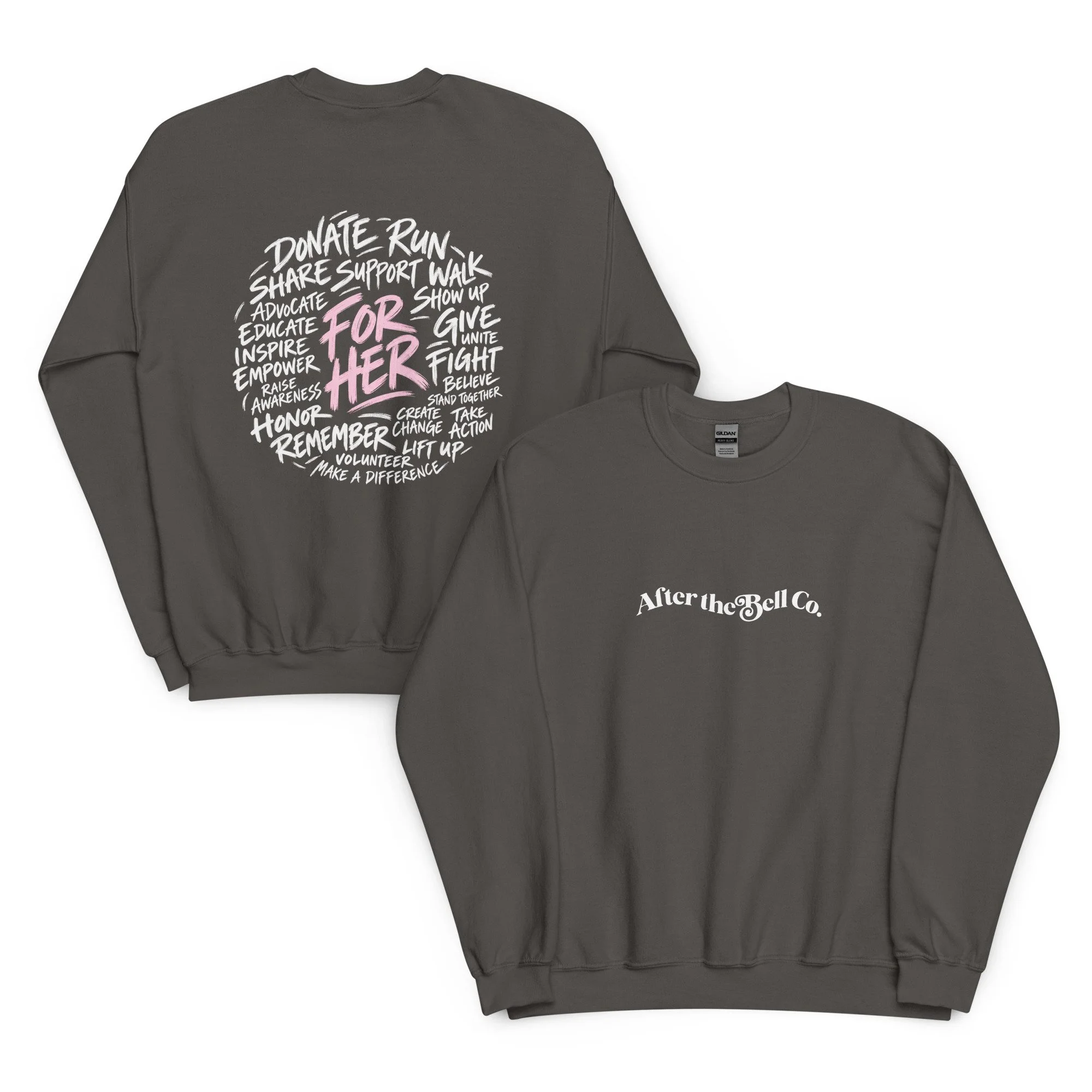 Wear it FOR HER Crewneck | 2026 BCAM | Donate to Metavivor