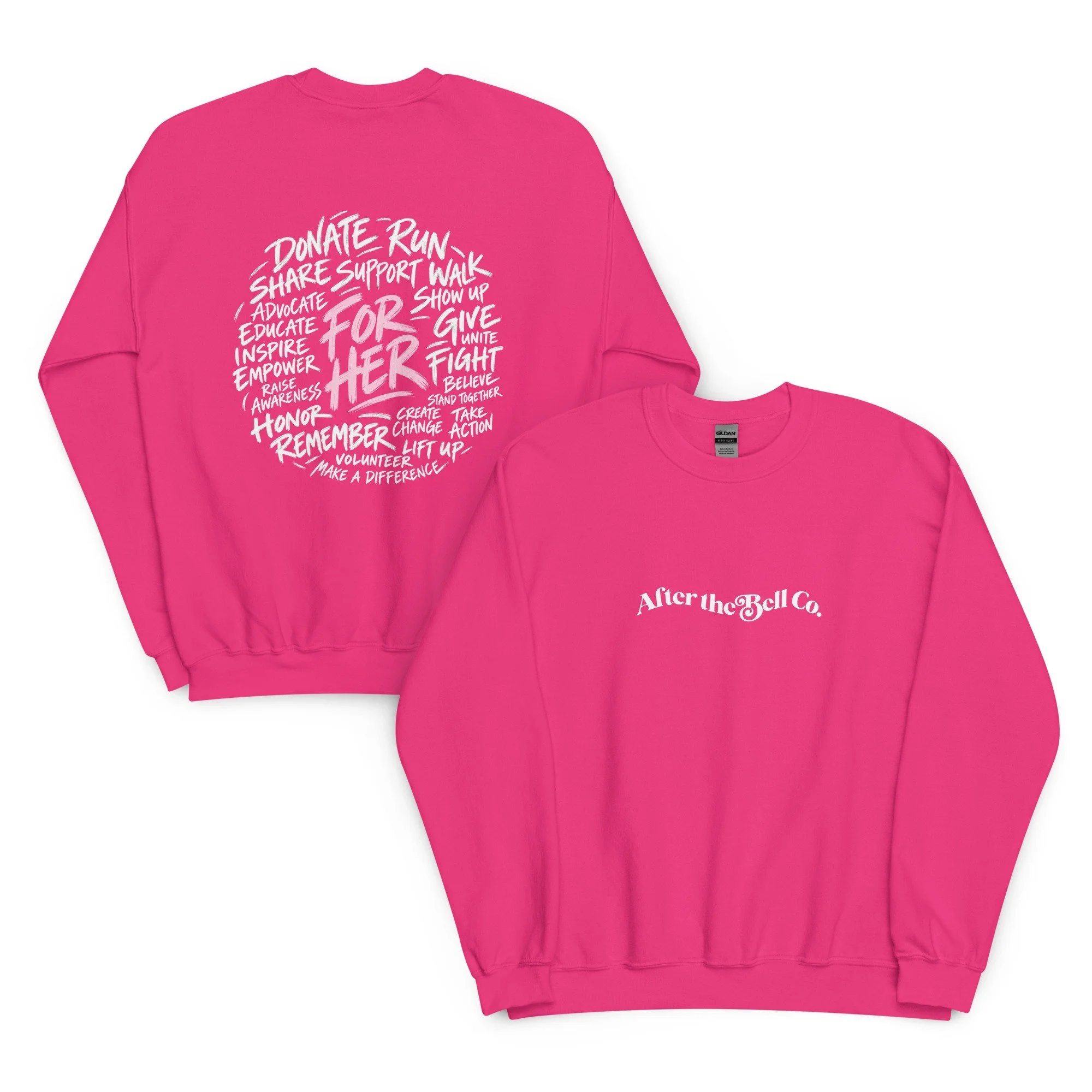 Wear it FOR HER Crewneck | 2026 BCAM | Donate to Metavivor