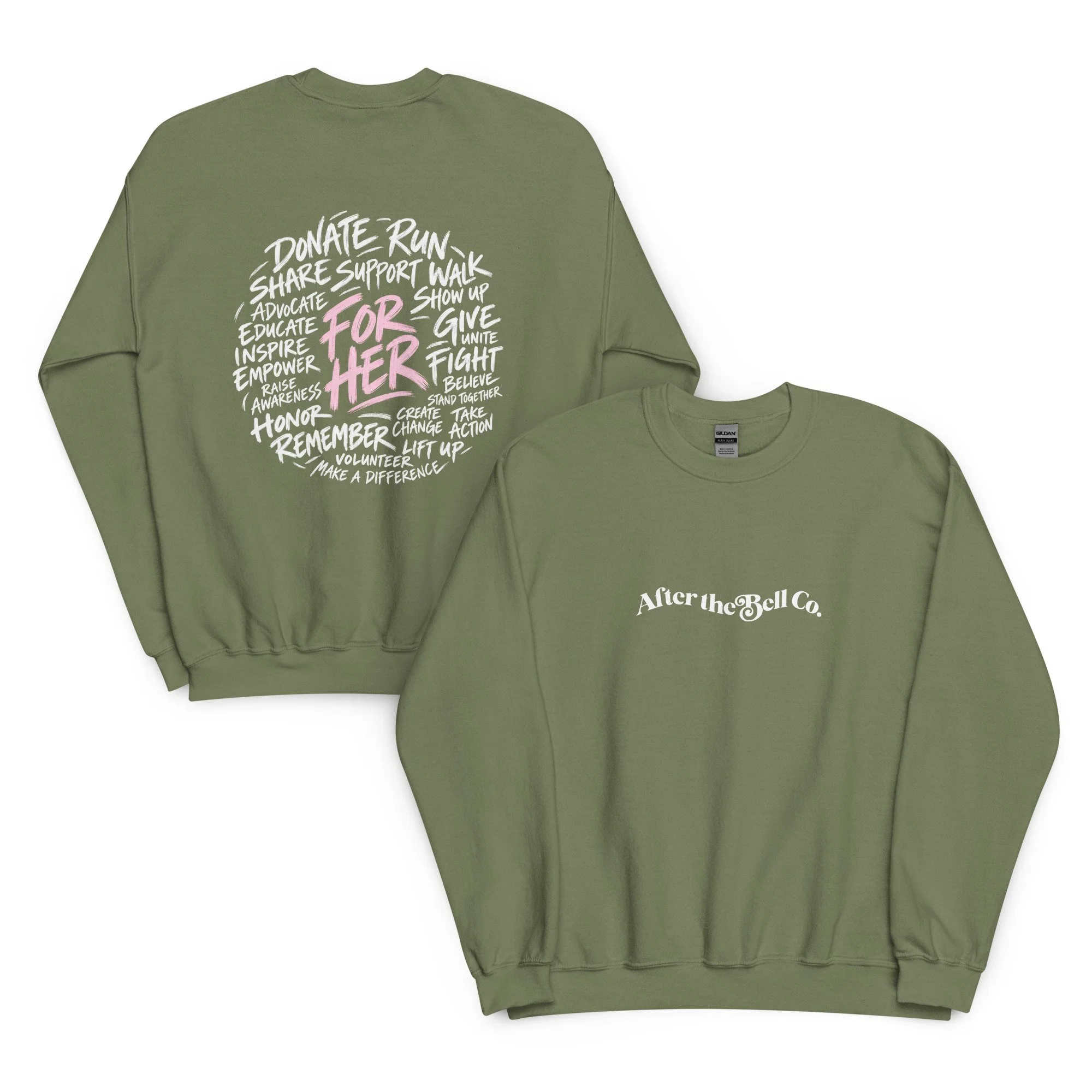 Wear it FOR HER Crewneck | 2026 BCAM | Donate to Metavivor