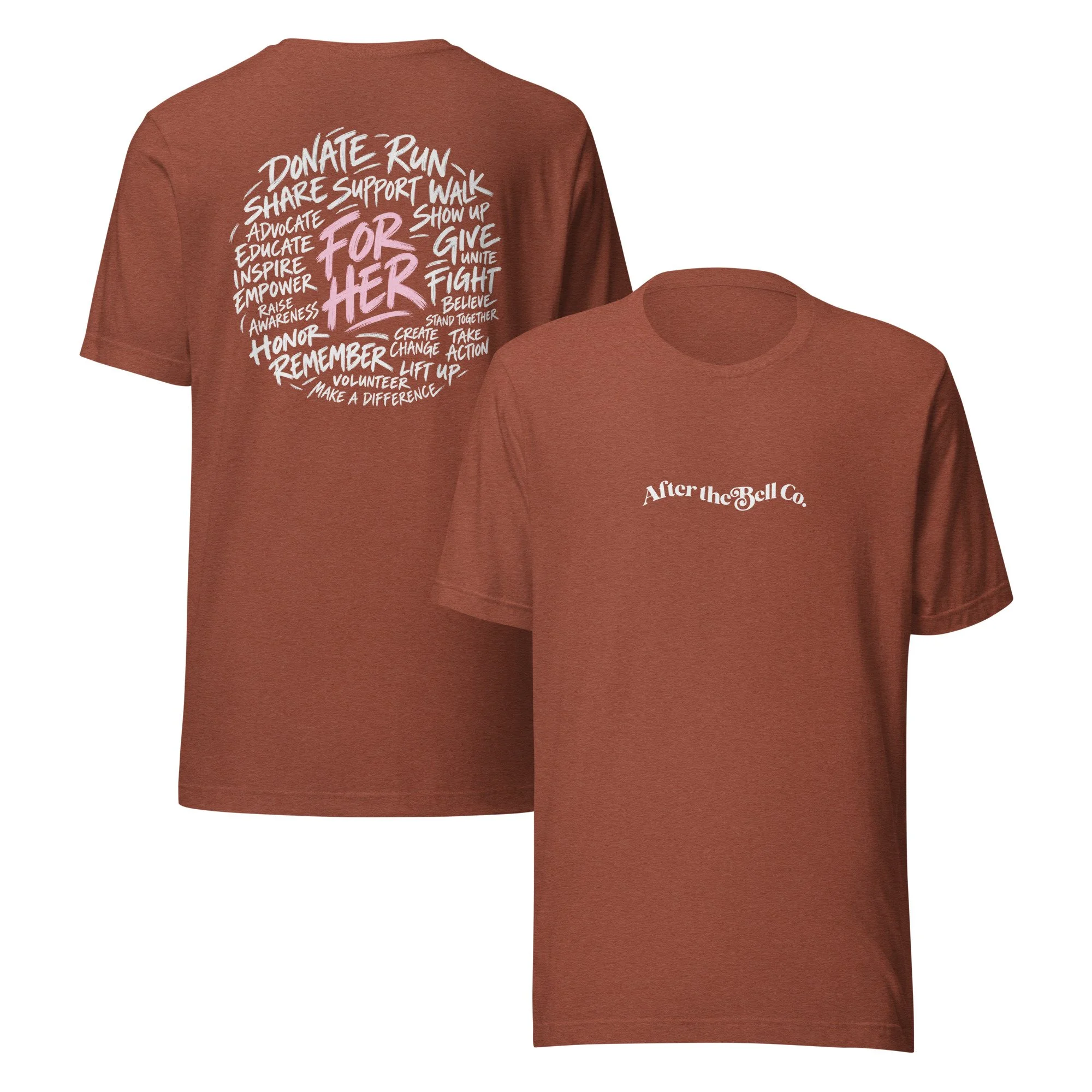 Wear it FOR HER T-Shirt | 2026 BCAM | Donate to Metavivor