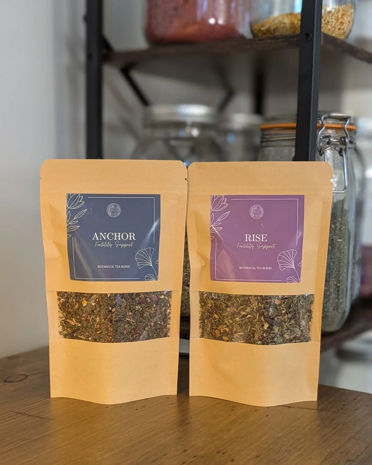 Rise & Anchor Fertility Duo | Organic Herbal Tea
