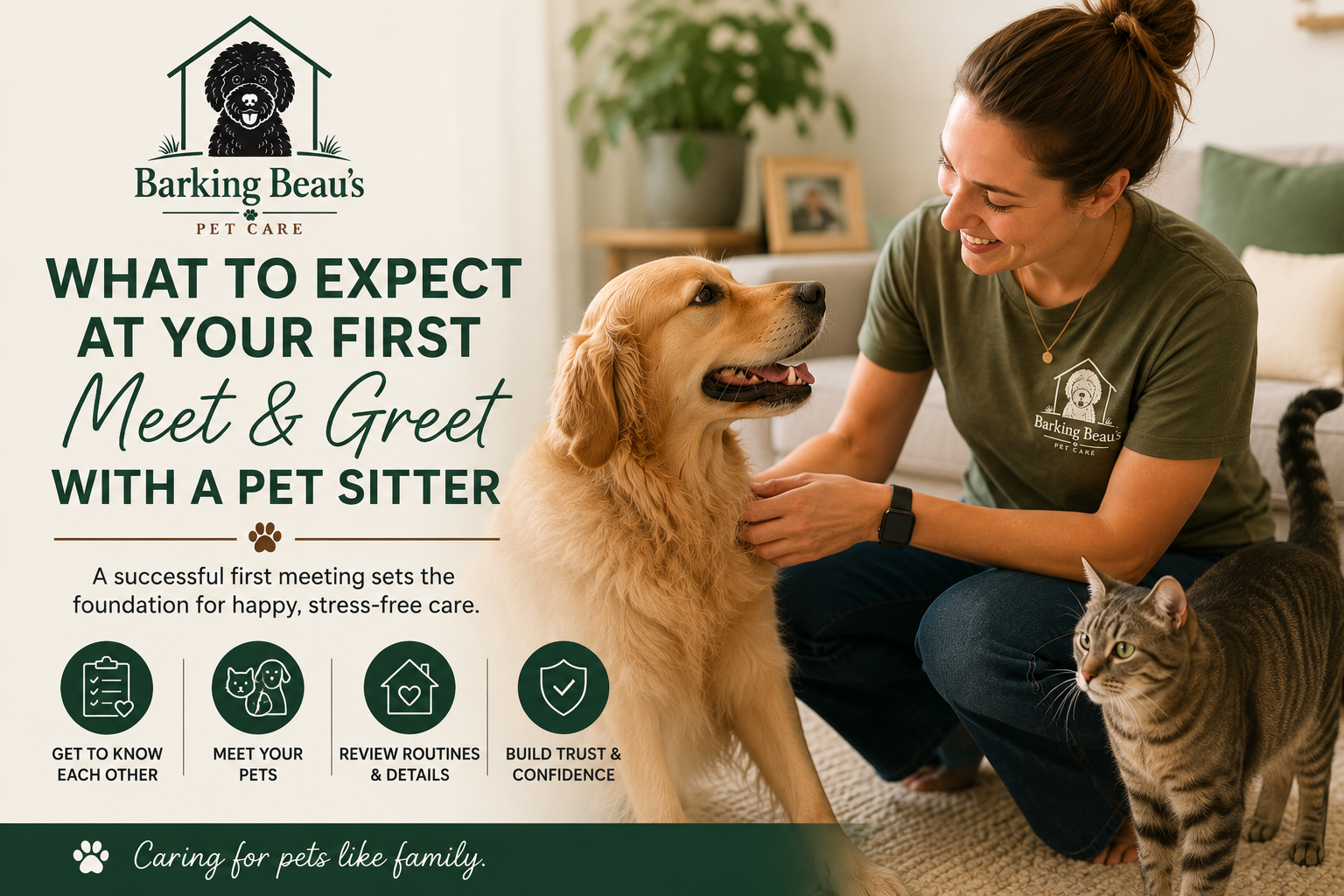 What to Expect at Your First Meet &amp; Greet with a Pet Sitter