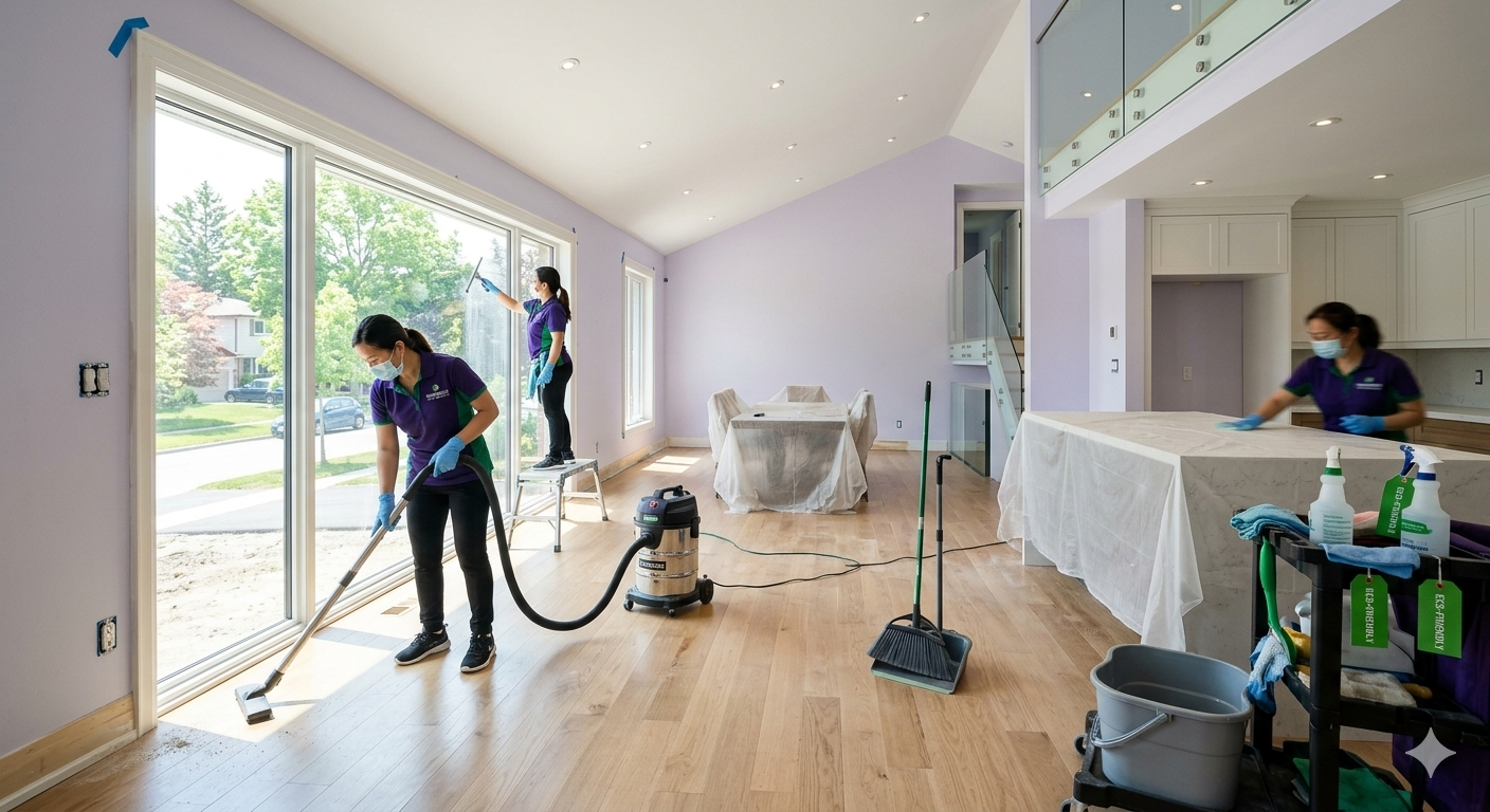 Post‑Construction & Post‑Renovation Cleaning  CA $45 Hourly