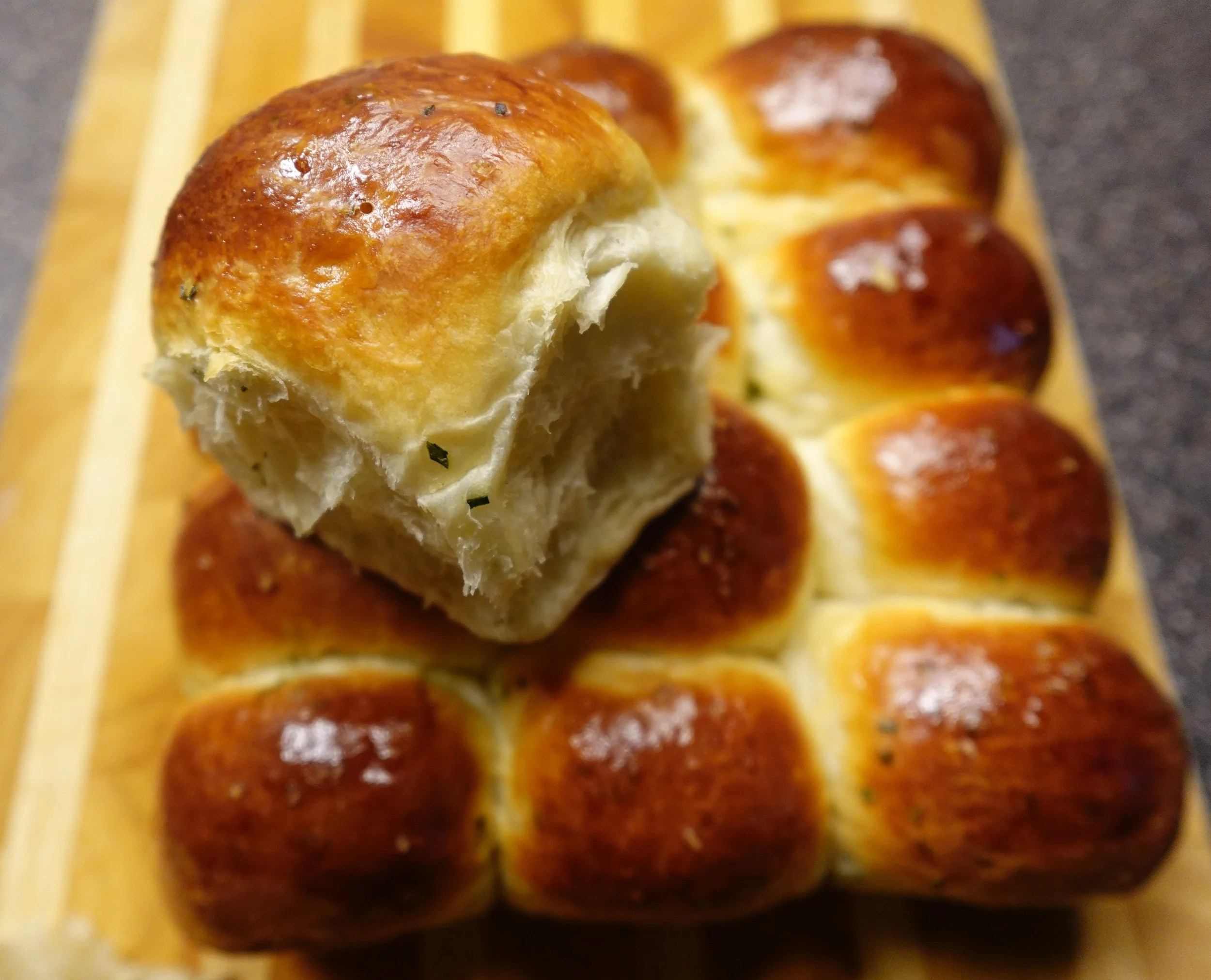 Sour Cream & Chives Rolls