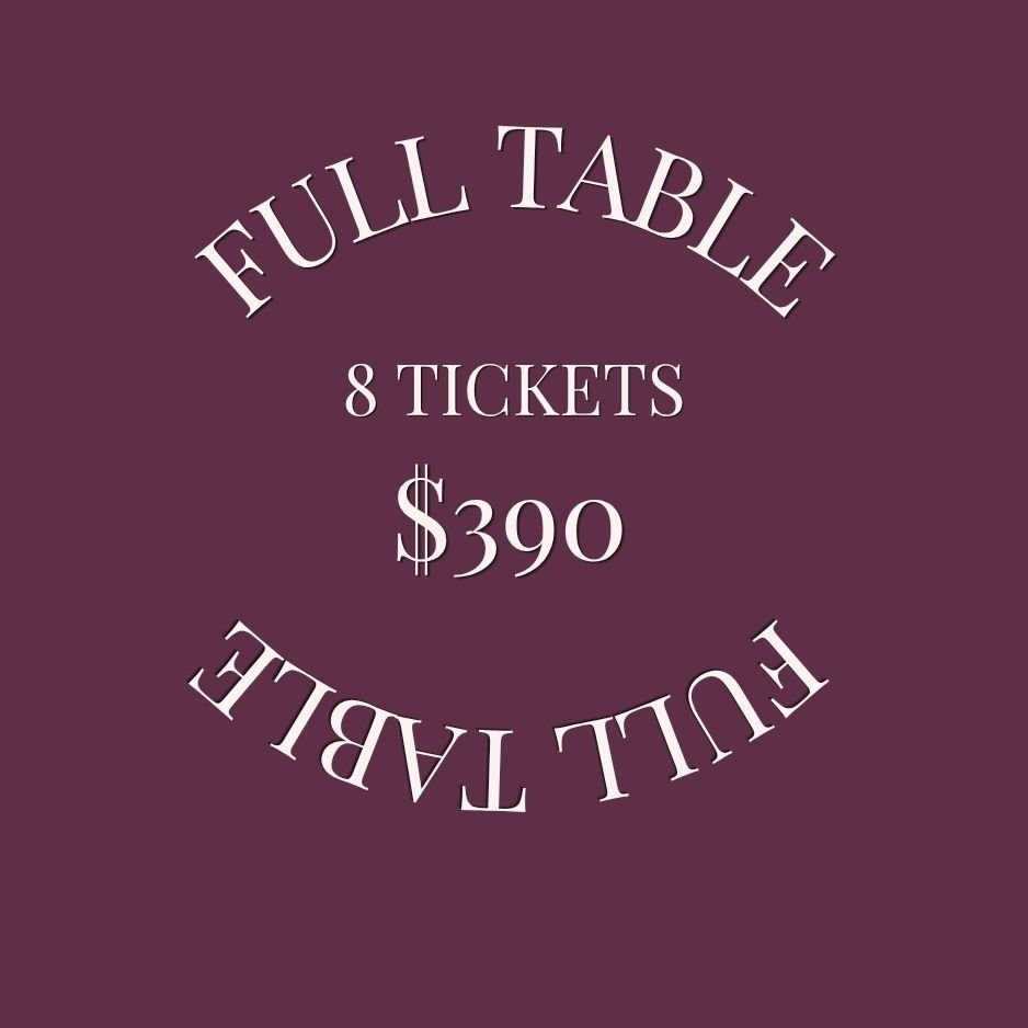 1 Table- 8 Attendees