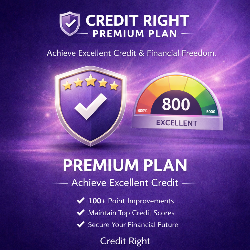 Credit Right Premium Plan