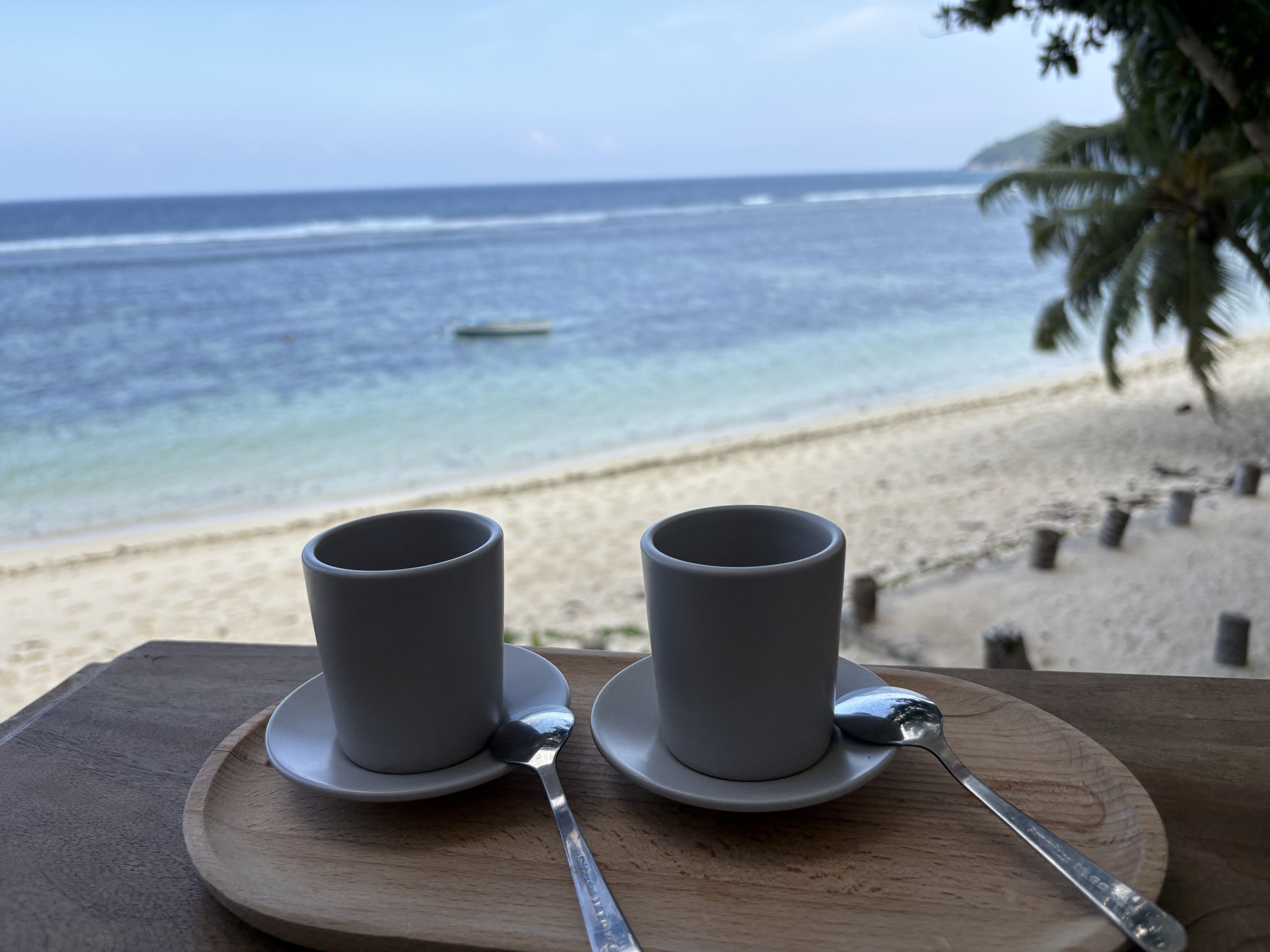 coffee cups view of anse forbans.JPG