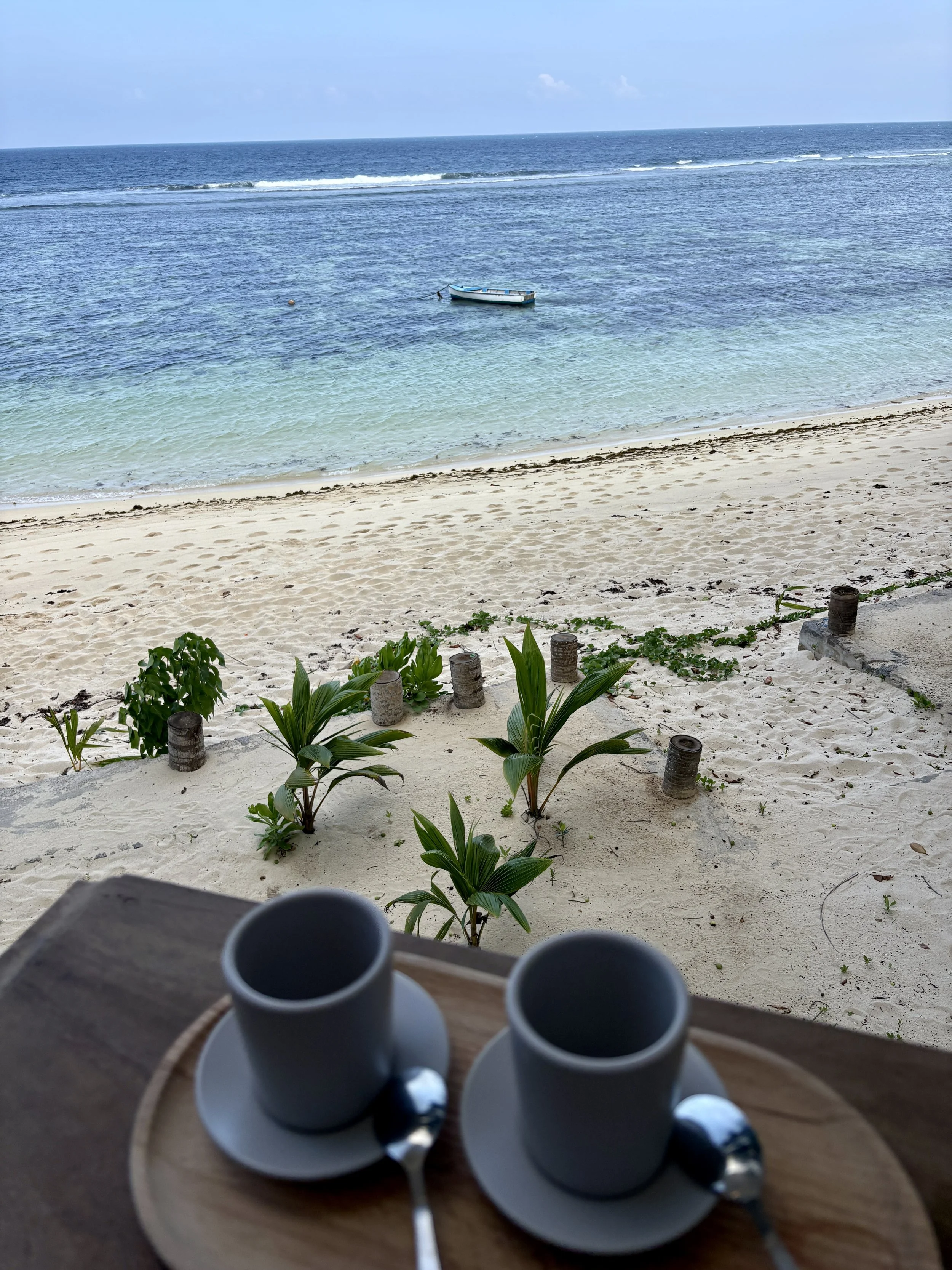 infinity view down from coffee cups to beach.JPG