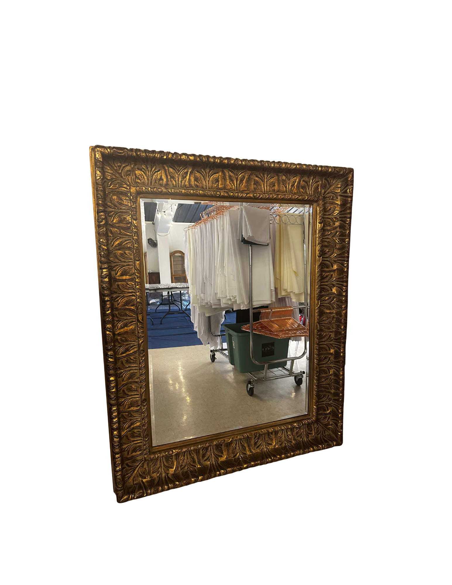 Large Ornate Gold Mirror