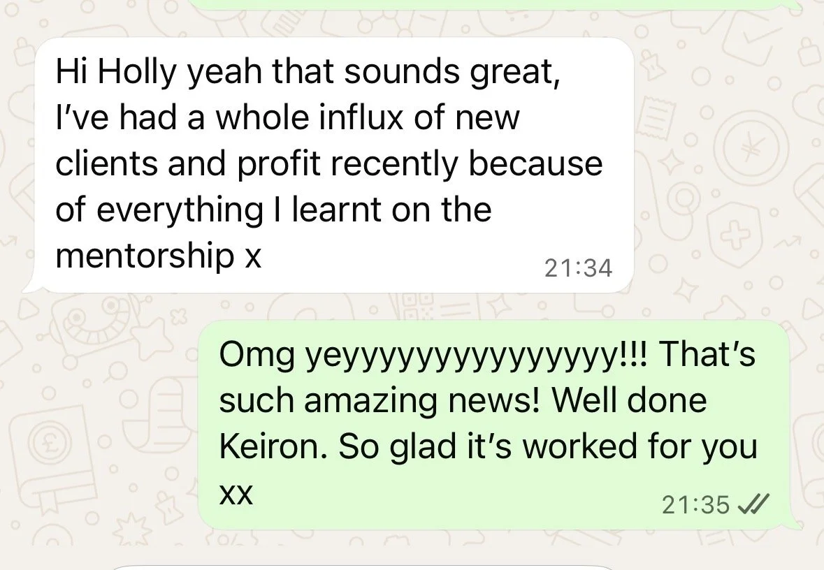 Aesthetics Nurse getting clients