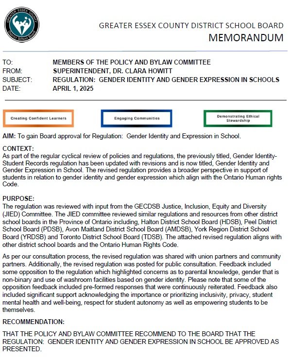GECDSB Committee R-AD-65
