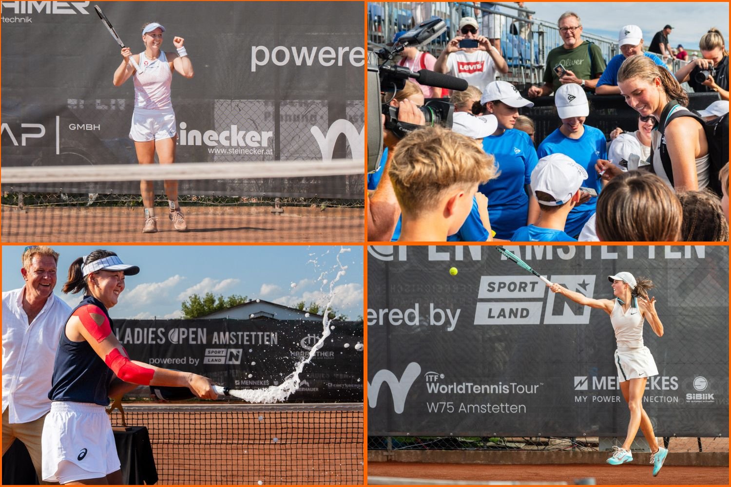 Ausverkaufter Center Court und tolle ORF-Quoten der Final-Liveübertragung! 