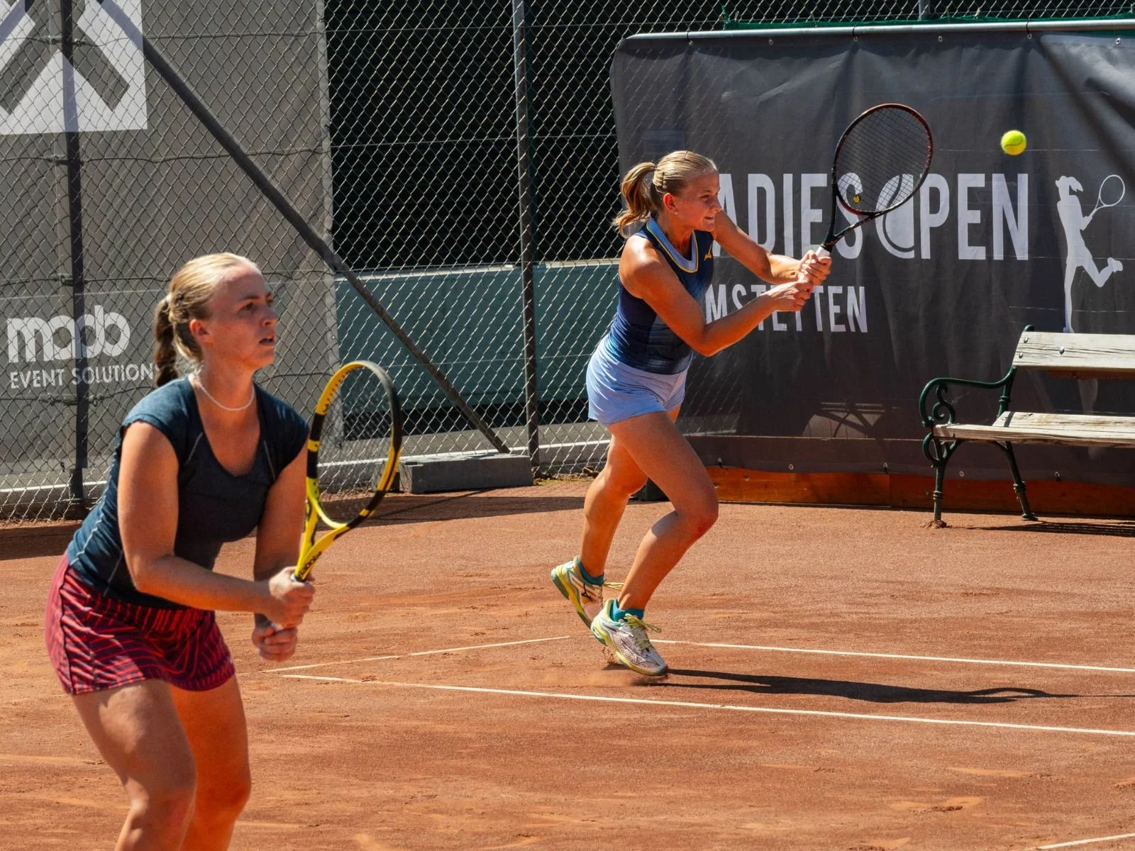 Aneta Laboutkova und Karolina Kubanova (CZE) unterlagen 2025 erst im Match Tiebreak des Semifinales.