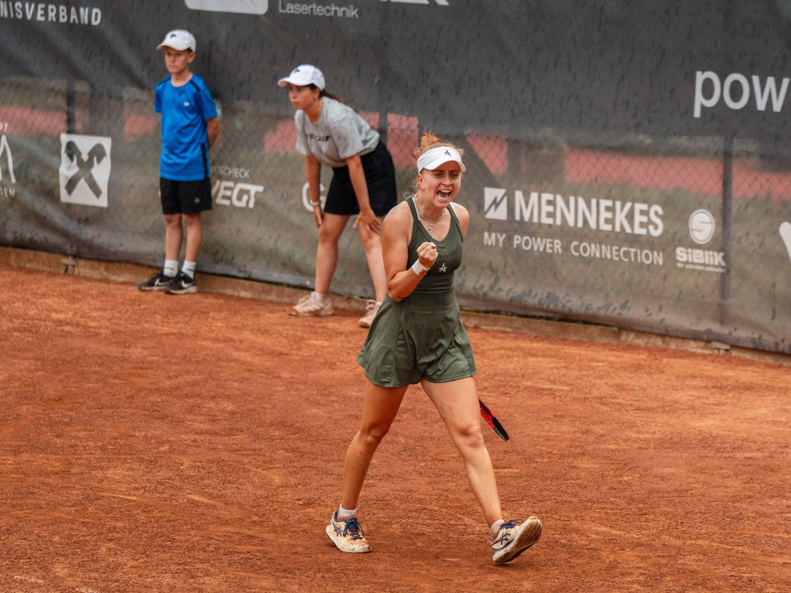 Berfu Cengiz (TUR) gewann 2024 zwei ITF 50-Events und erreichte in Amstetten das Semifinale.