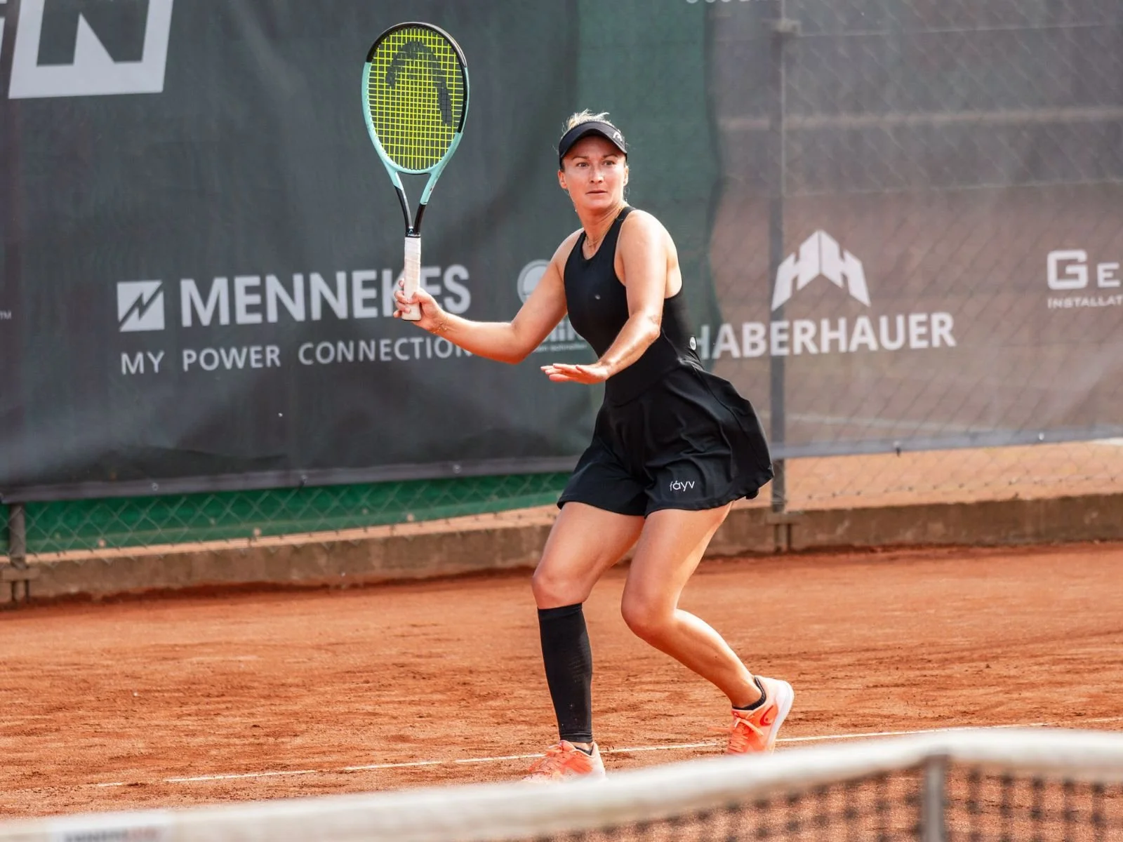 Die ehemalige Nummer 69 der Welt Dalila Jakupovic (SLO) scheiterte 2025 im Achtelfinale.