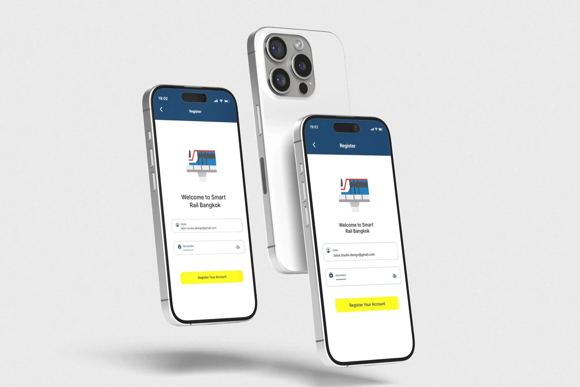 Smart Rail Bangkok Mobile App