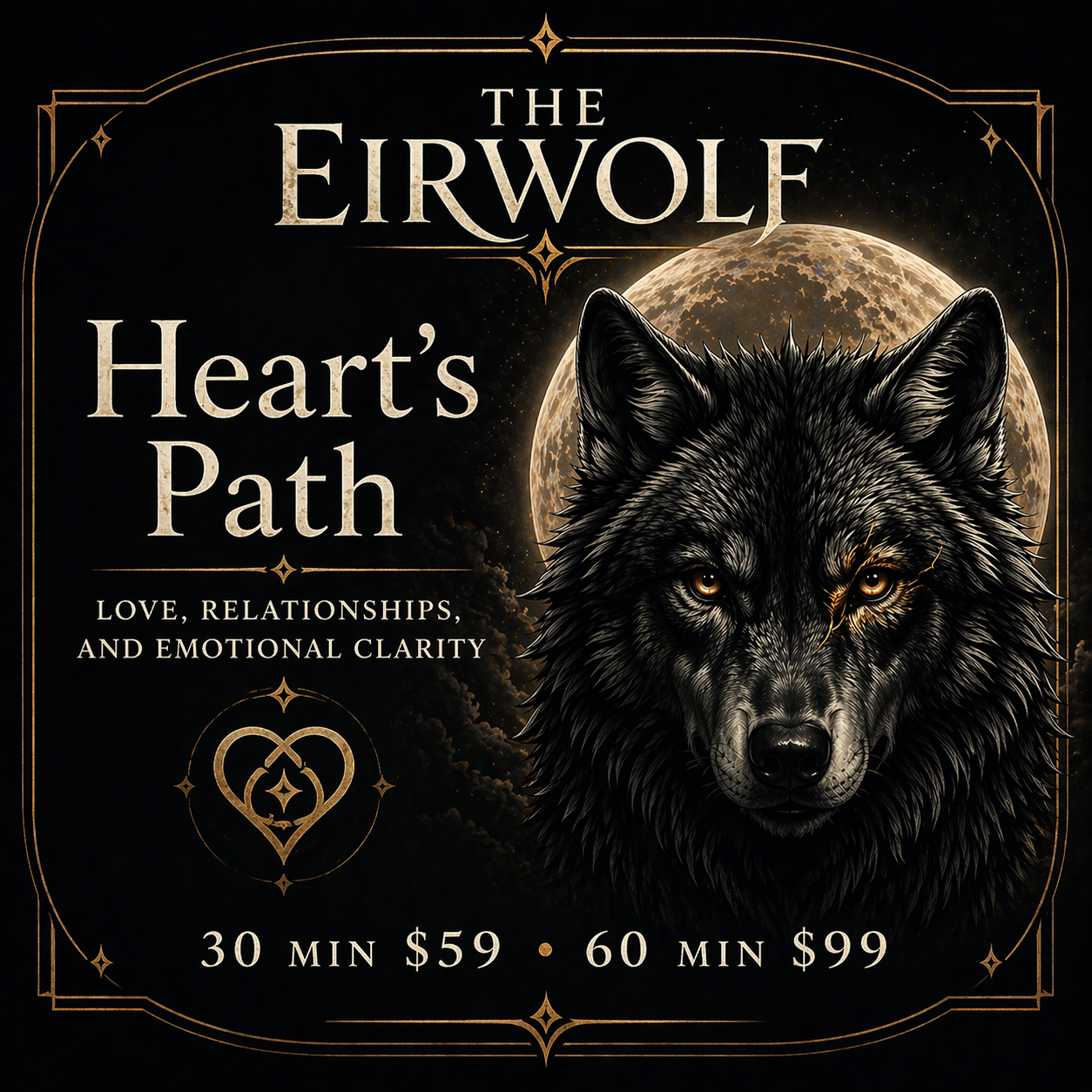 Heart’s Path tarot reading for love, relationships, and emotional clarity