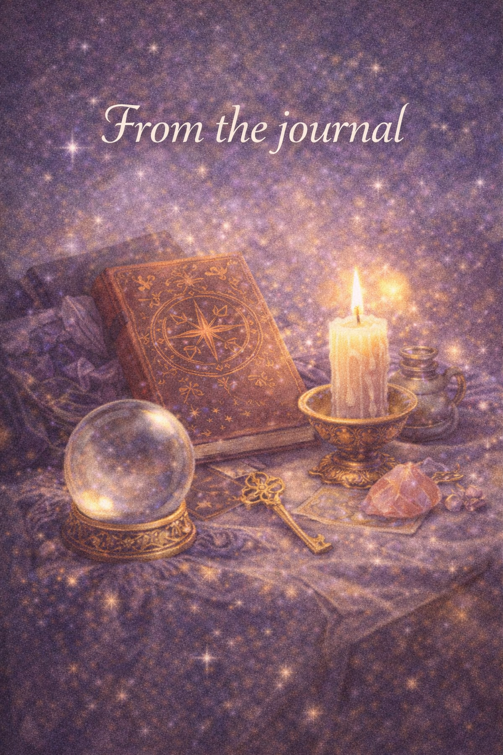 From the Journal artwork for The Eirwolf, representing tarot reflections, spiritual insight, journaling, and intuitive guidance.