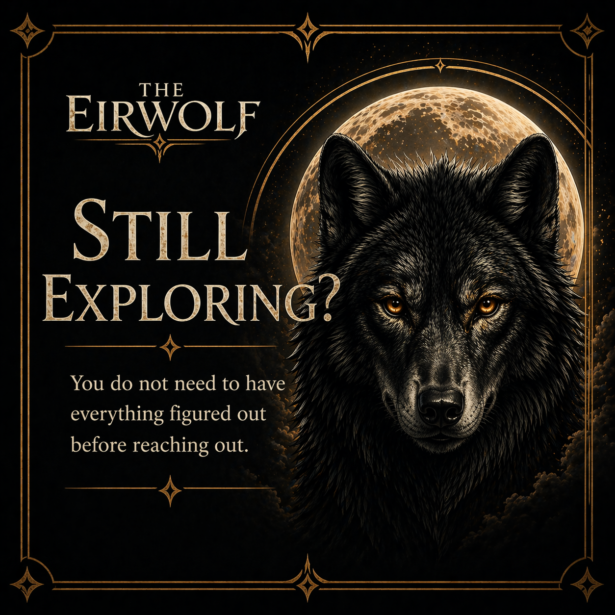 Still exploring tarot and intuitive guidance at The Eirwolf