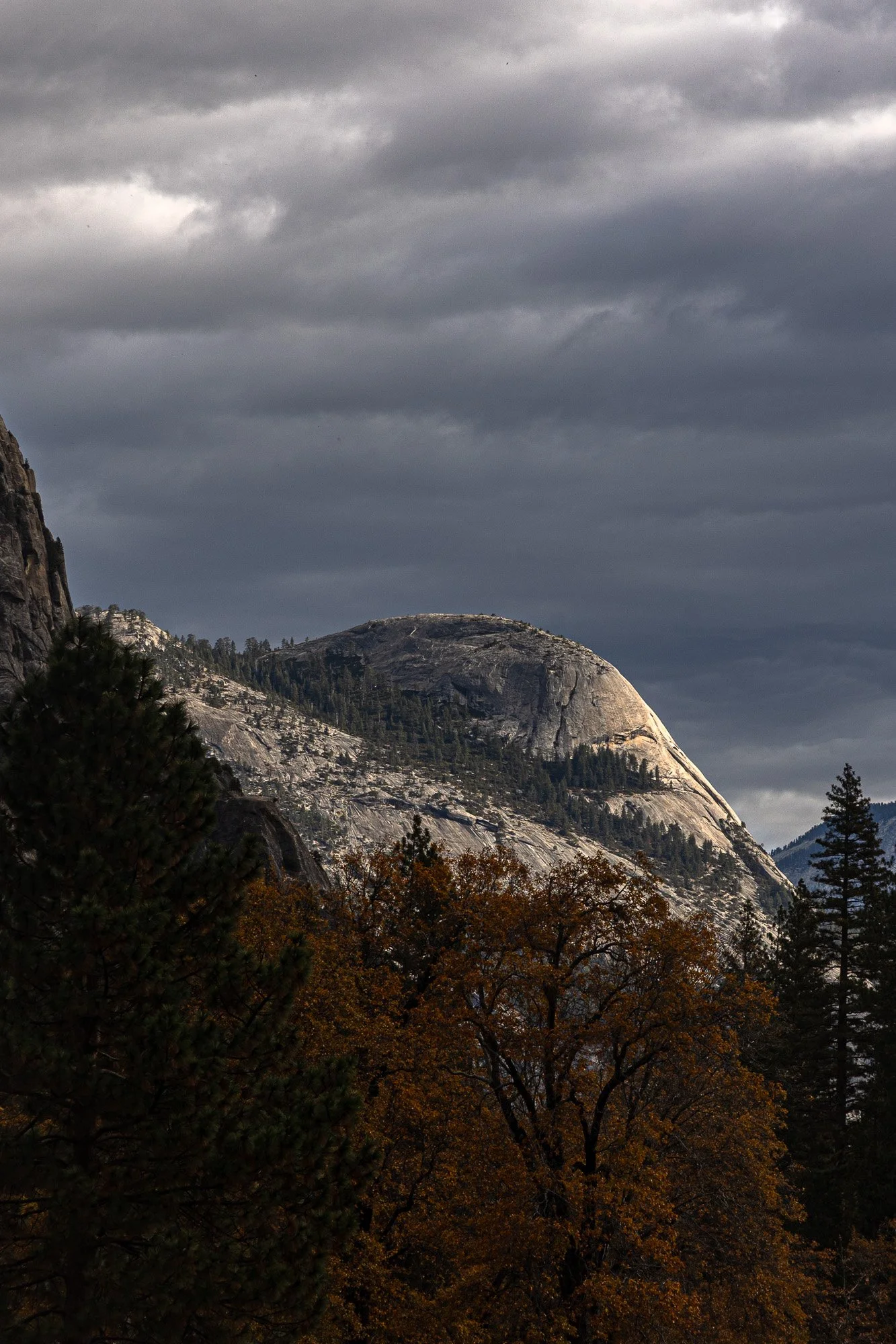 "Sun at Tunnel View"