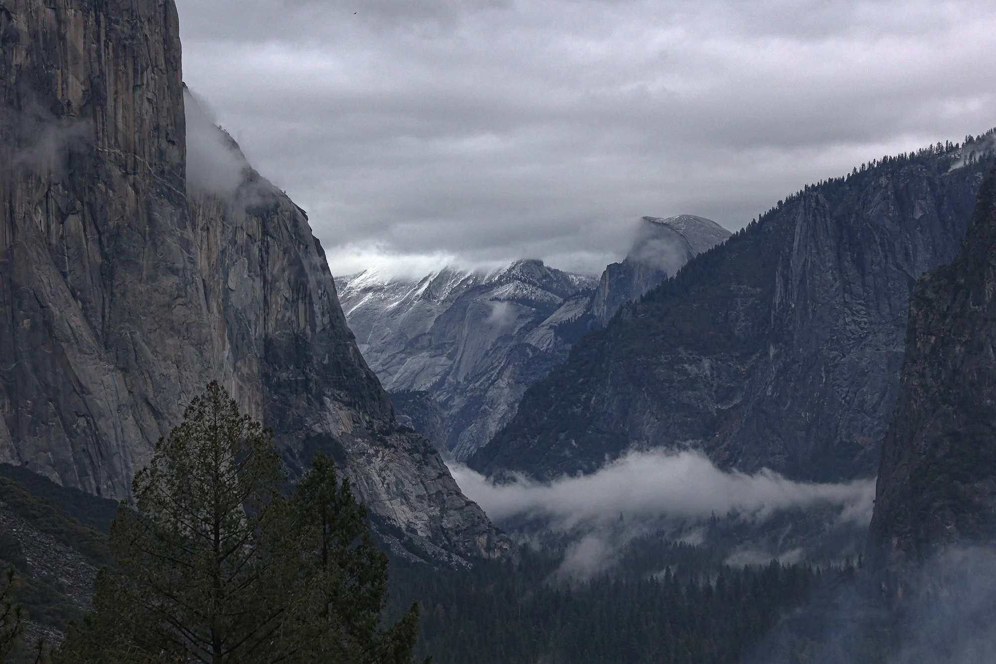 "Tunnel View Close-Up"