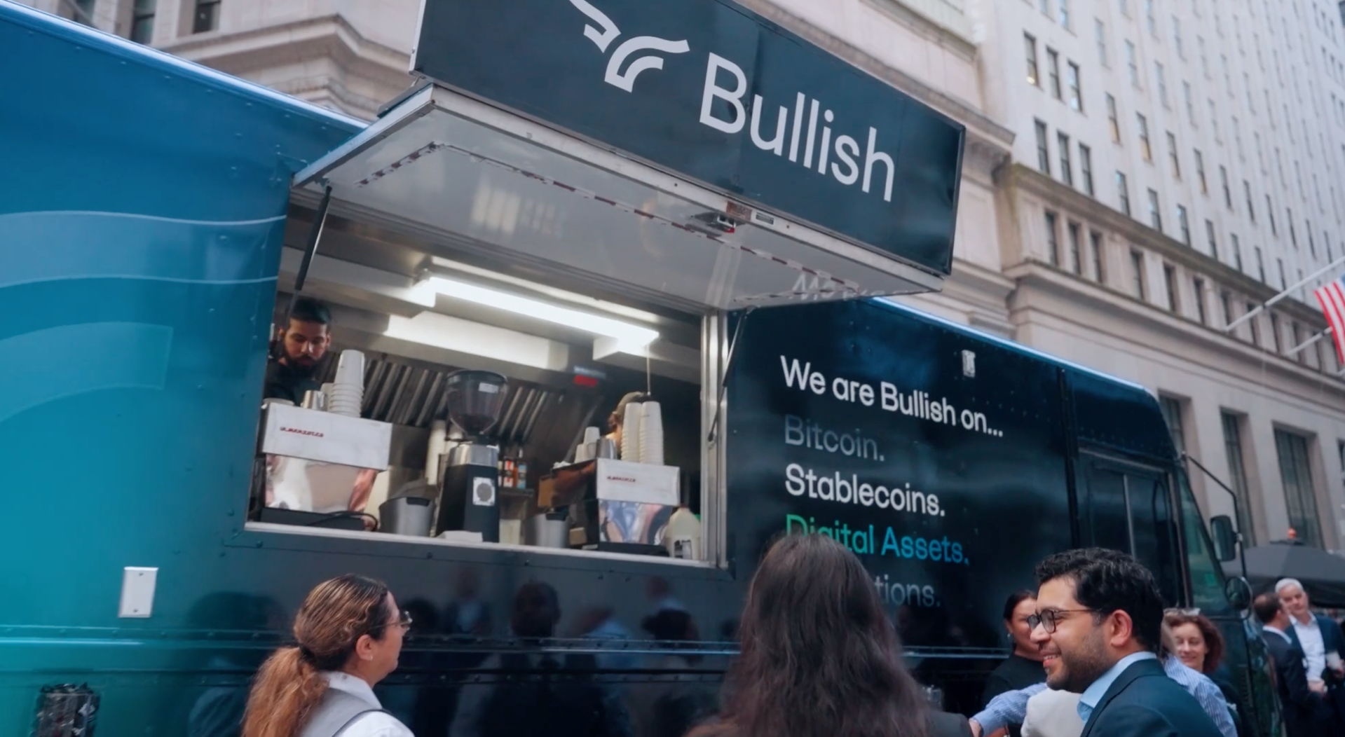 Food truck at Experience Square