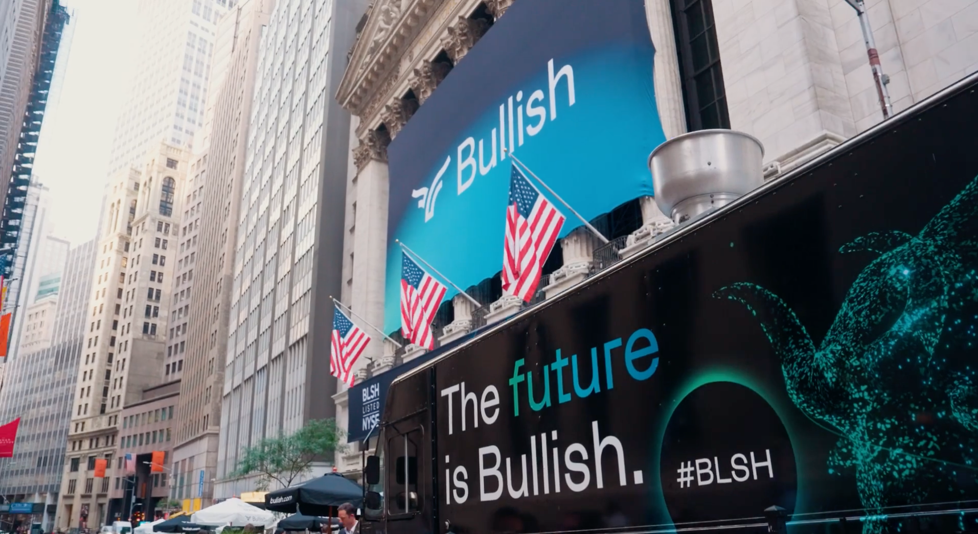 IPO day at NYSE