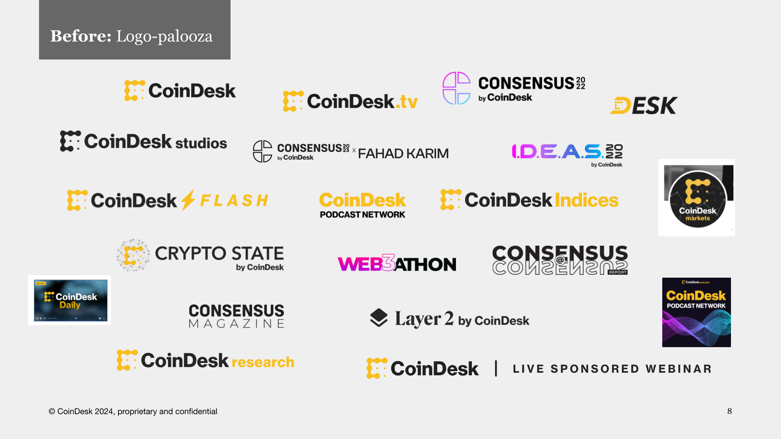 Inherited a messy logo system. 
