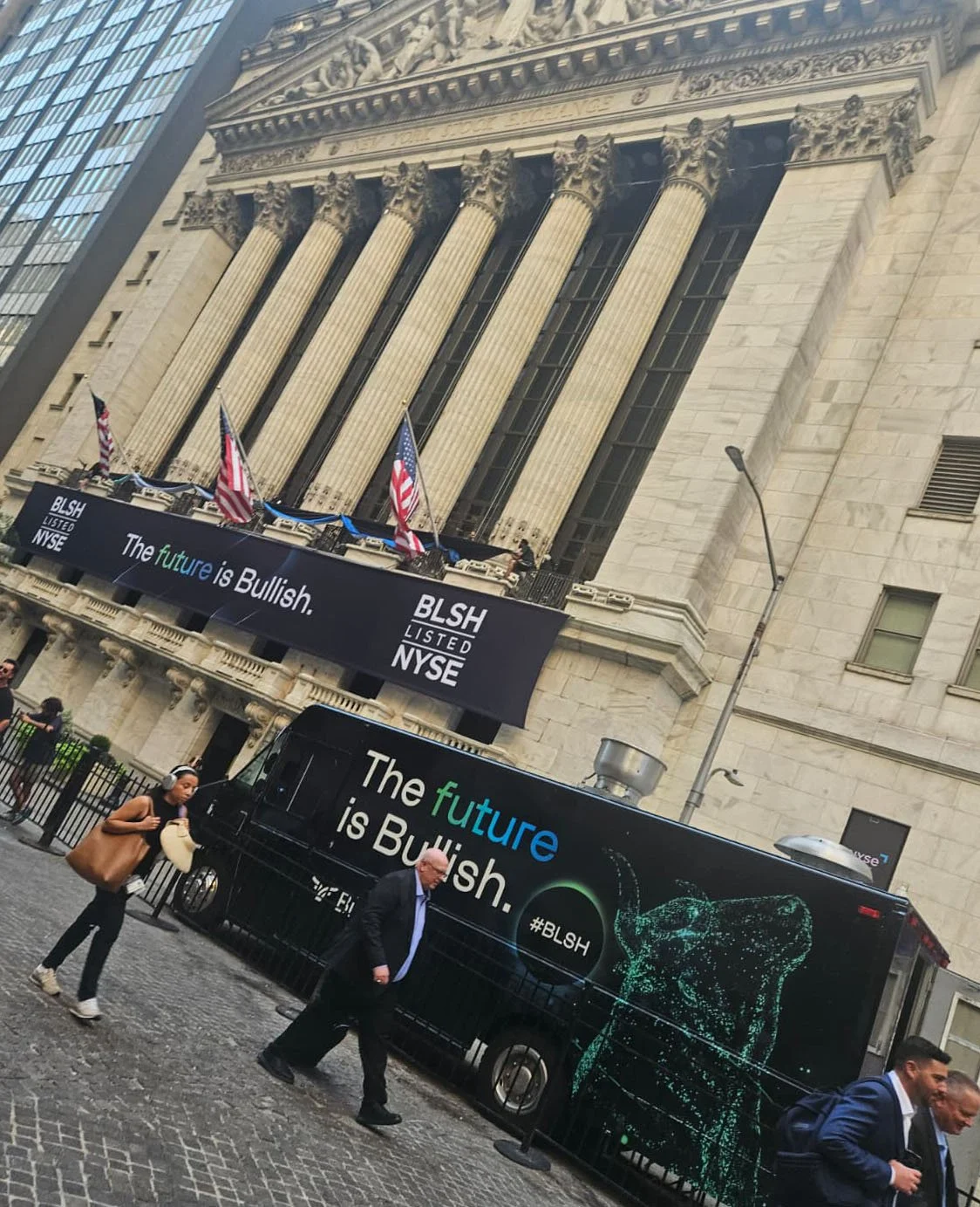 Experience Square in front of NYSE