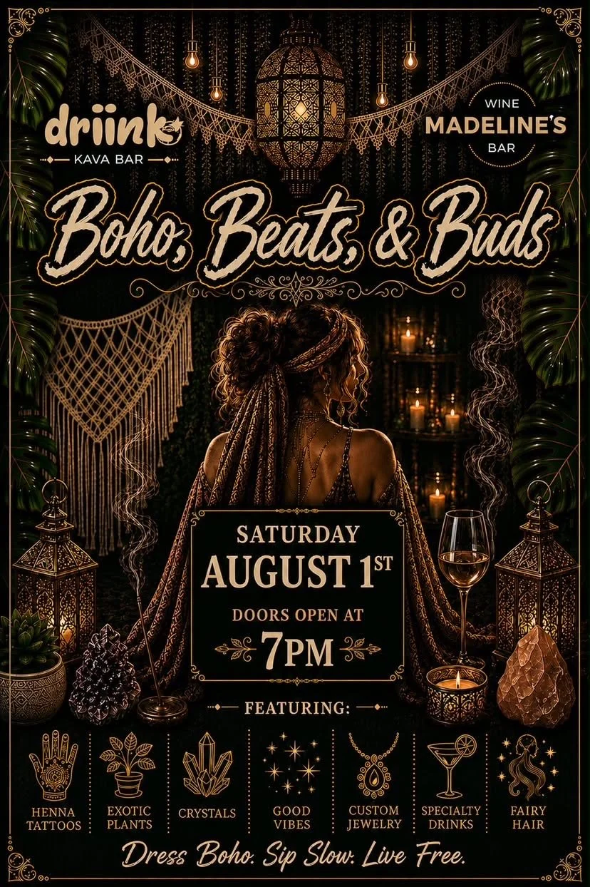 Boho, Beats, & Buds