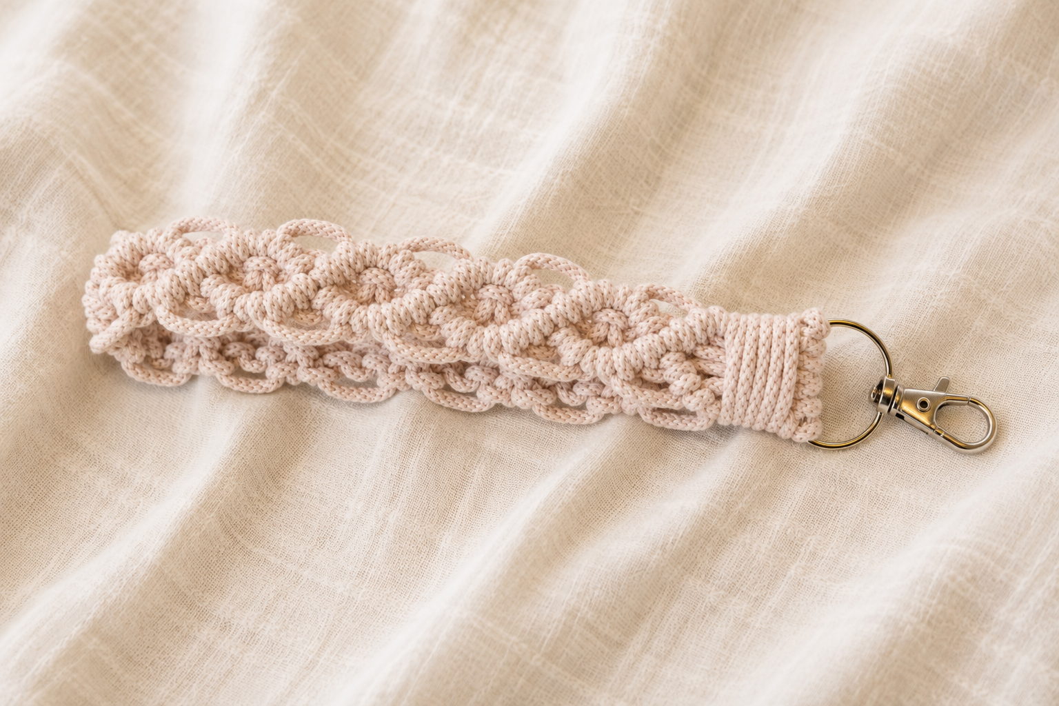 nude color wristlet keychain macrame.png