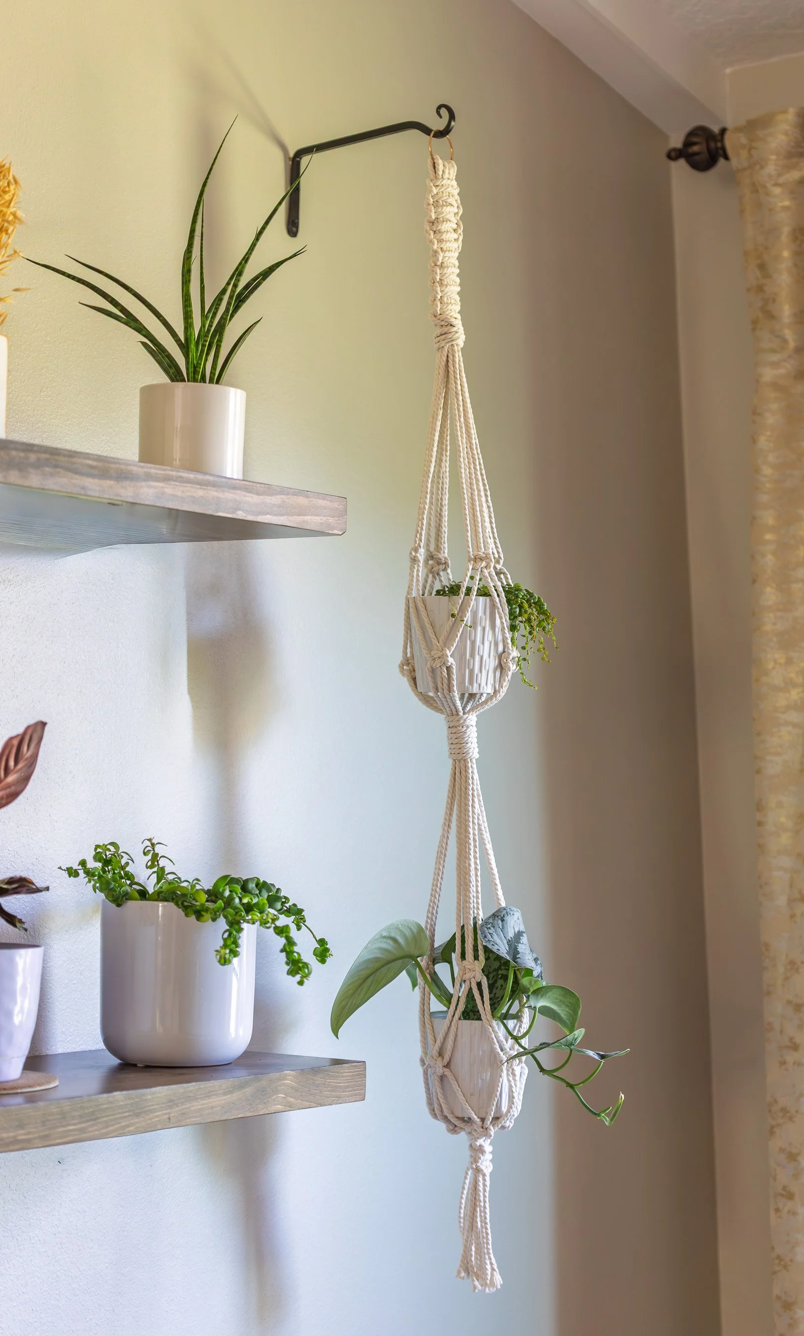 Tiered Macramé Plant Hanger