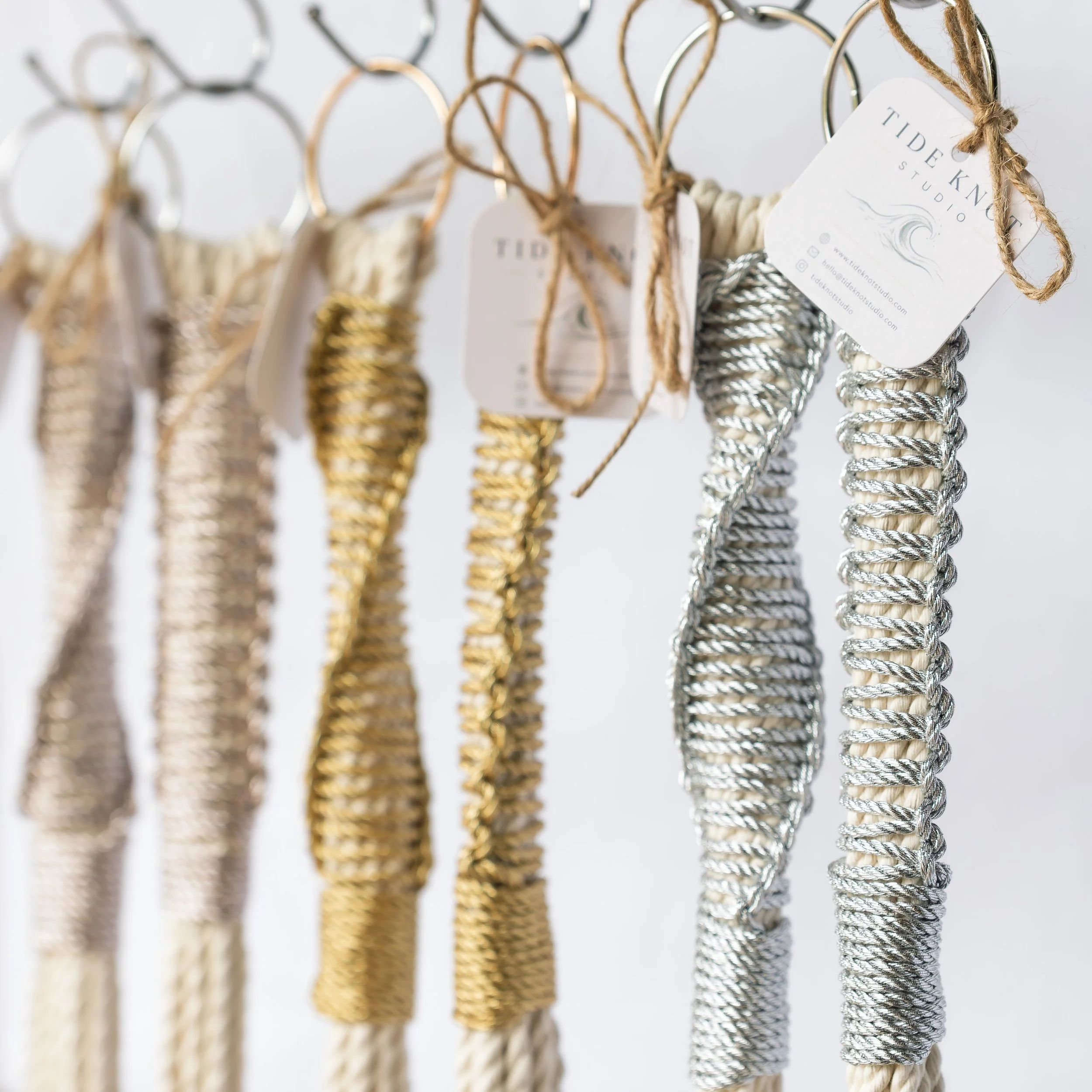 Metallic Accent Plant Hanger