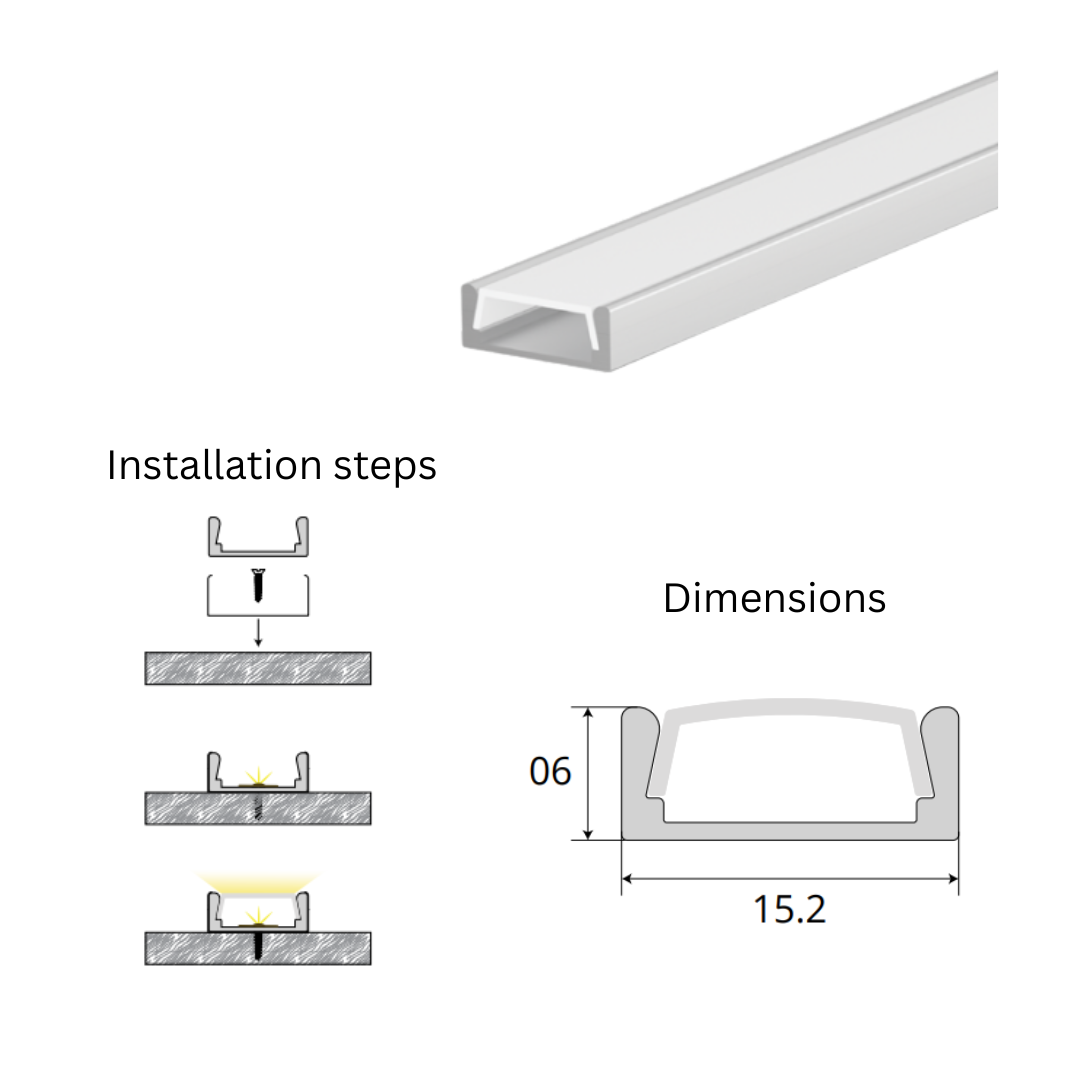 0103 SURFACE PROFILE 16mm