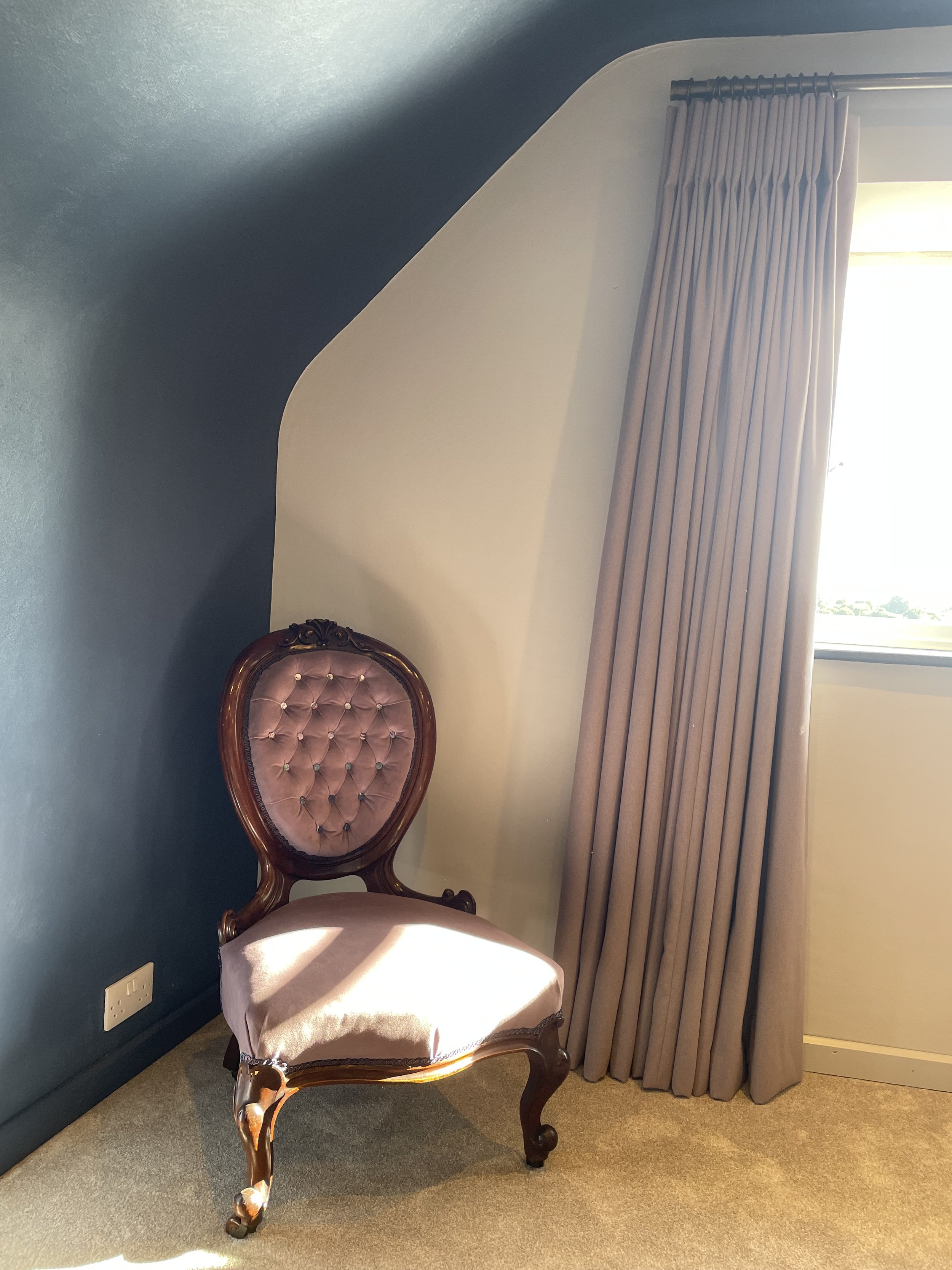 Cute corner for relaxing with a book