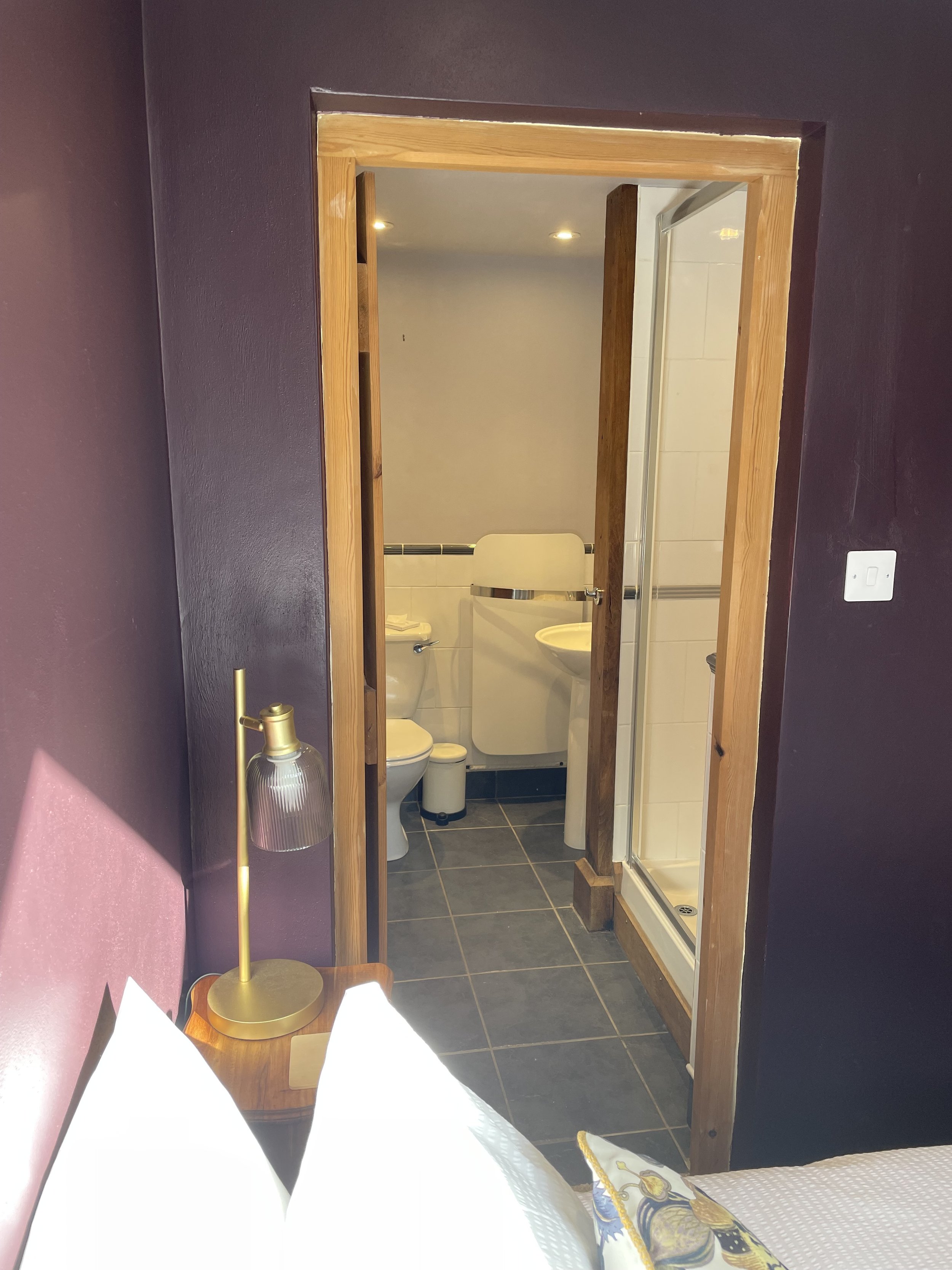 Ensuite shower room in second bedroom